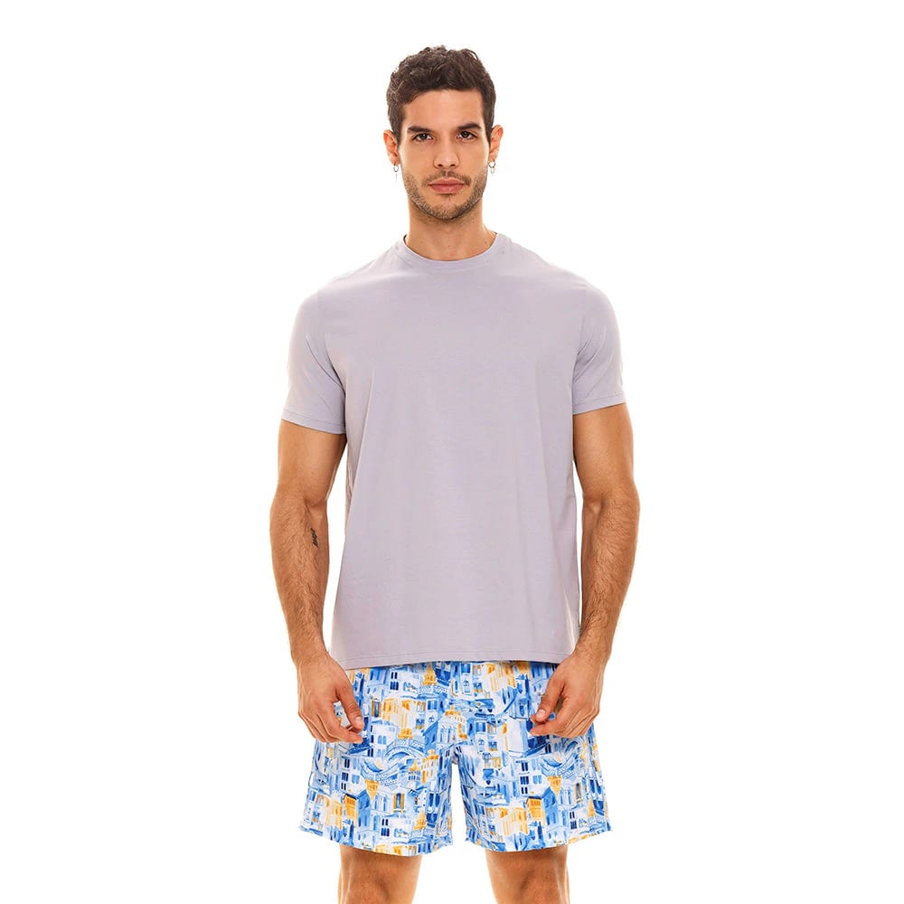 CAMISETA CUELLO REDONDO ACAI MORADO - imagen 1