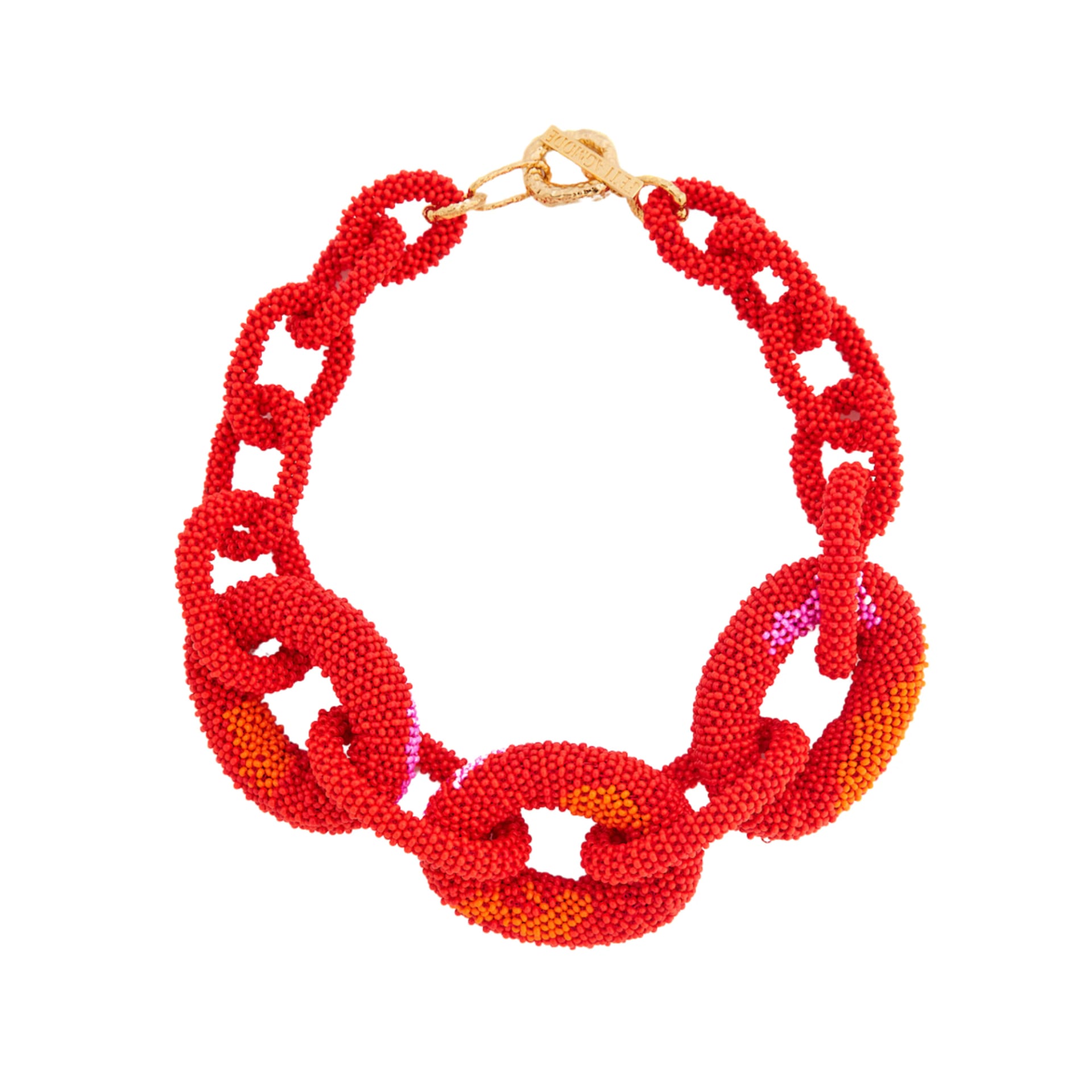 Link Beaded Necklace - imagen 1