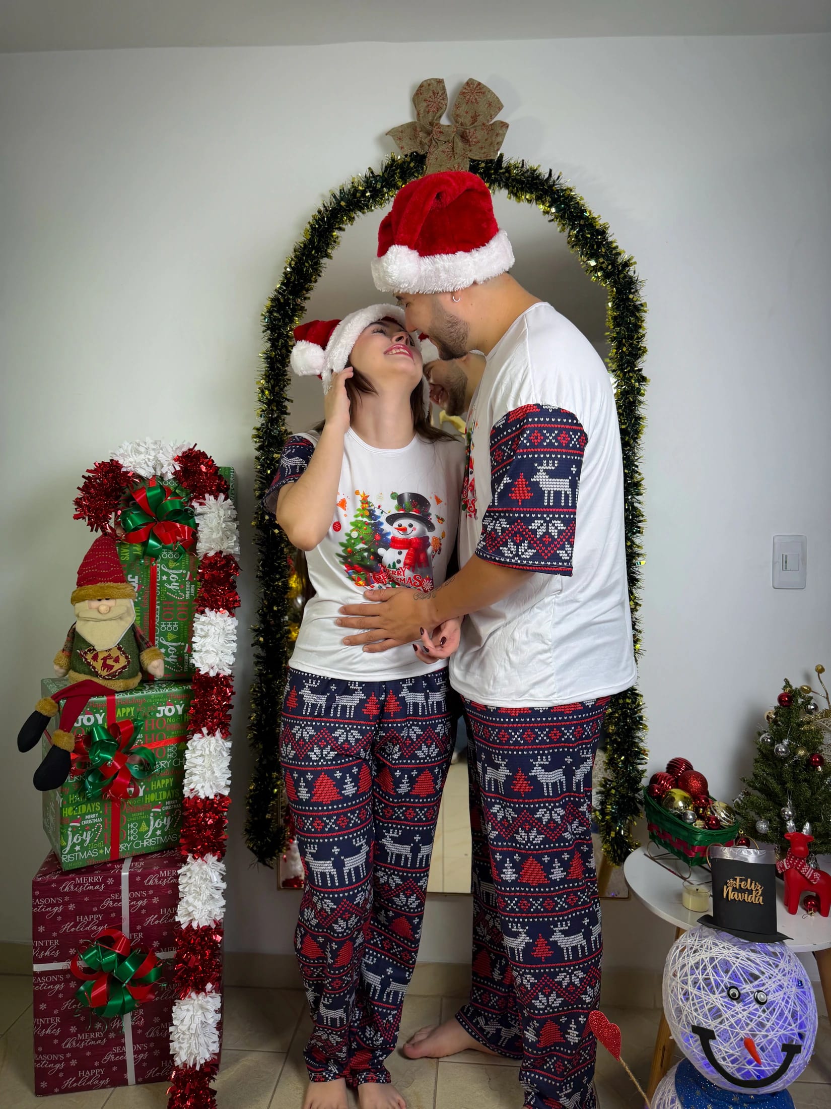 Pijama Navidad Ref. Azul - imagen 4