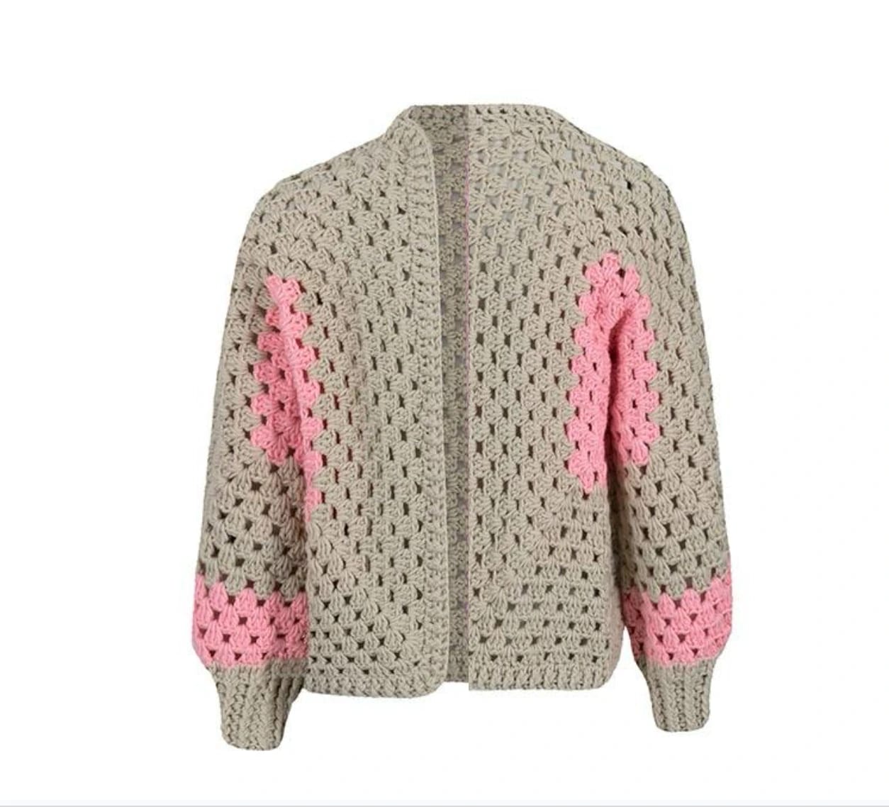 Hand Crochet Alma Cardigan - Adult - imagen 5
