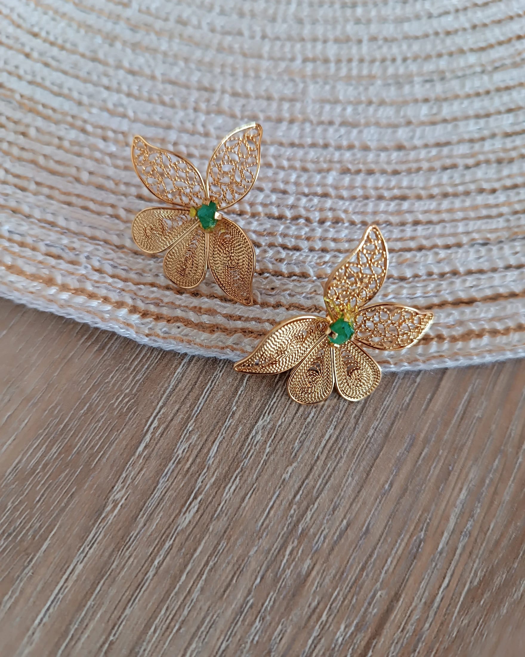 Aretes filigrana topo Imperial - imagen 7