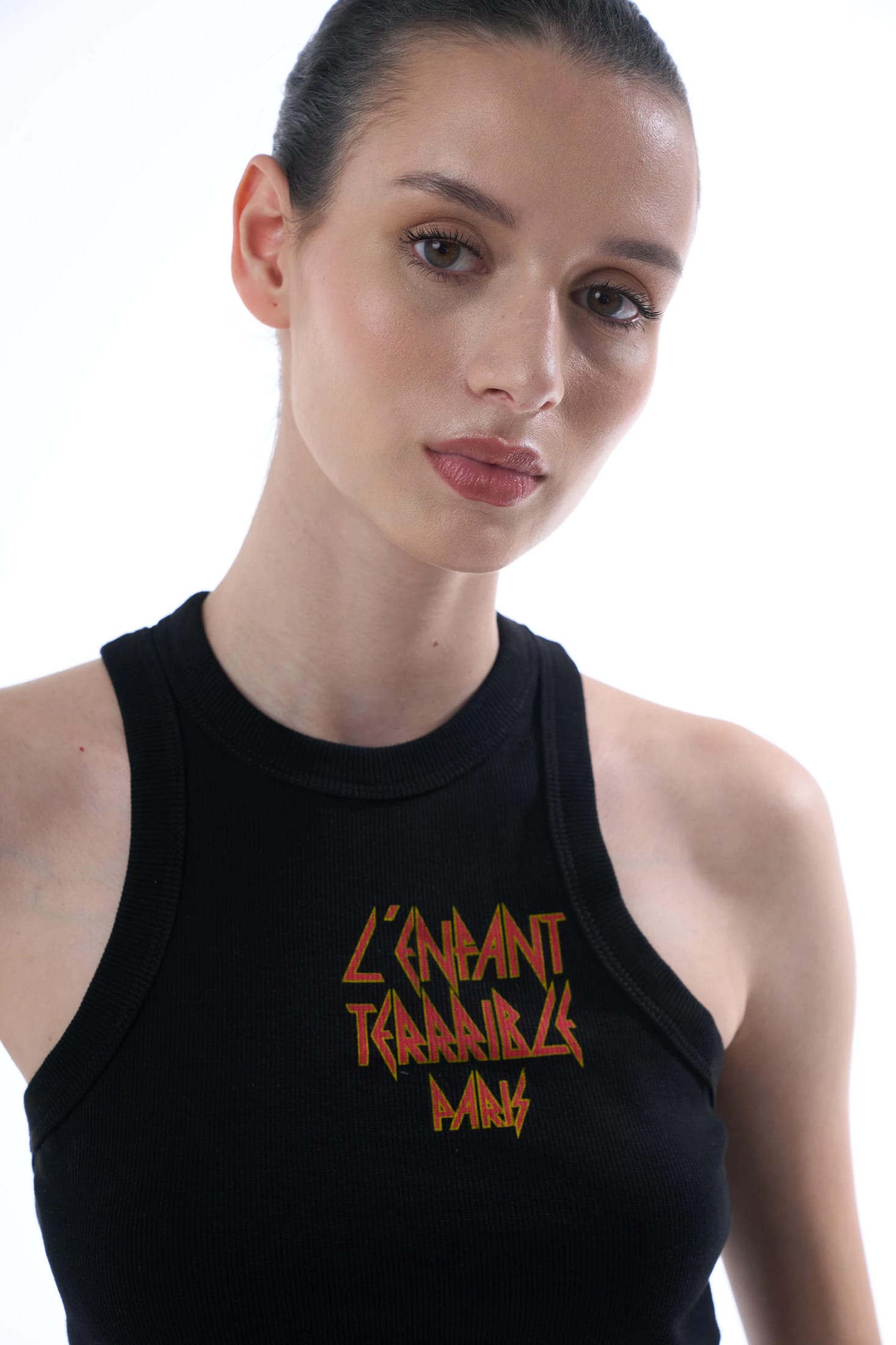 L'ENFANT BLACK WOMEN TANK TOP - imagen 6