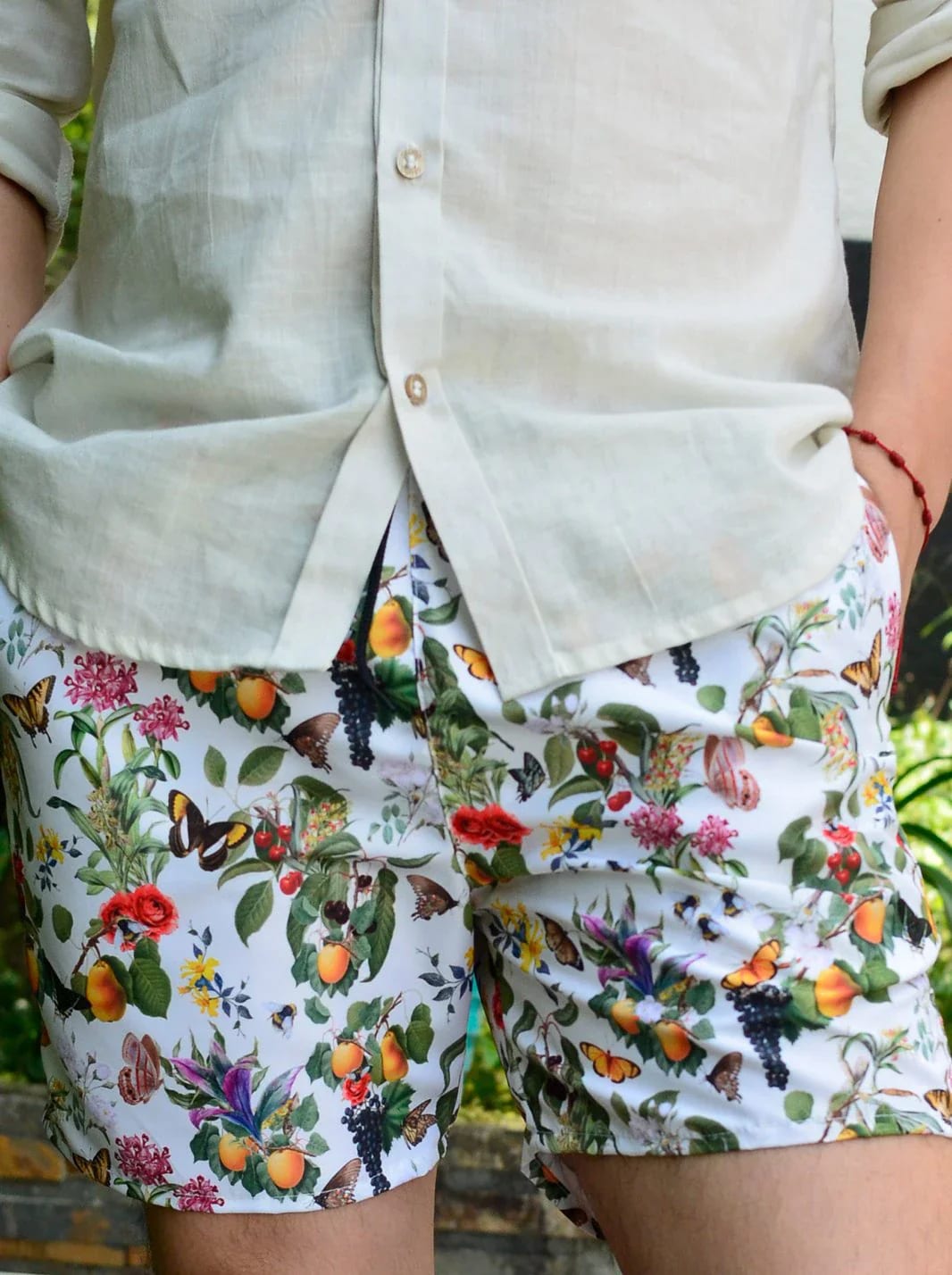 PANTALONETA DE BAÑO | ESTAMPADO EXCLUSIVO CEDRO - imagen 3