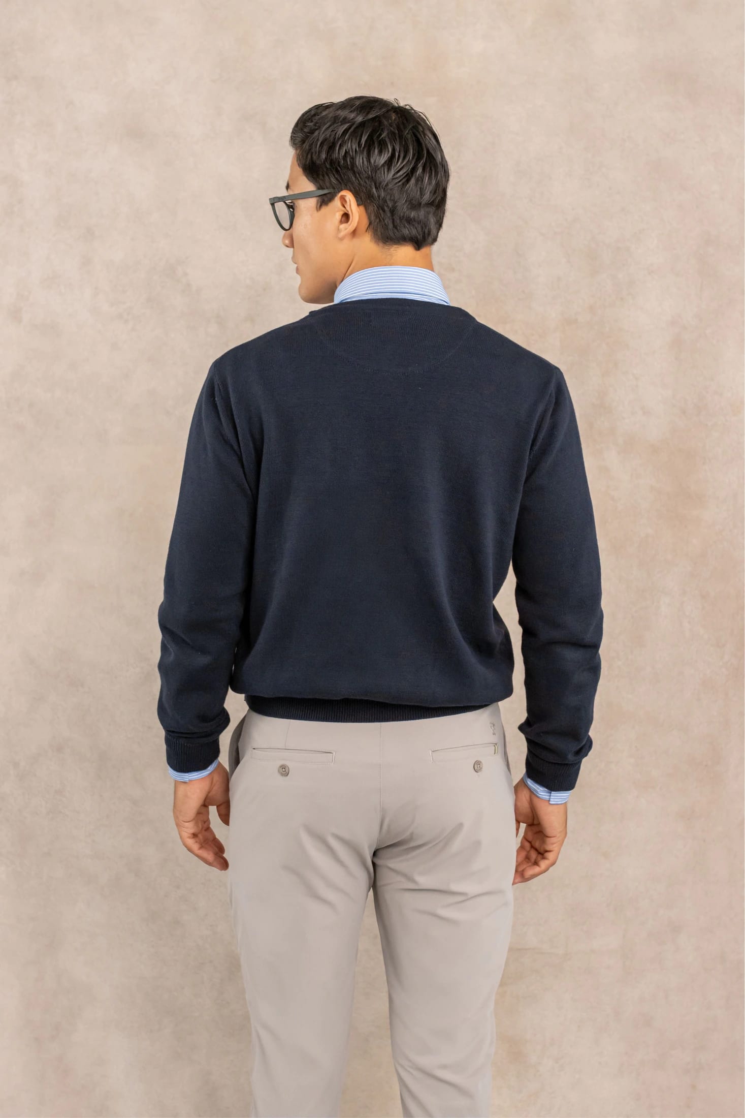 Cardigan Tejido Azul Oscuro - imagen 12