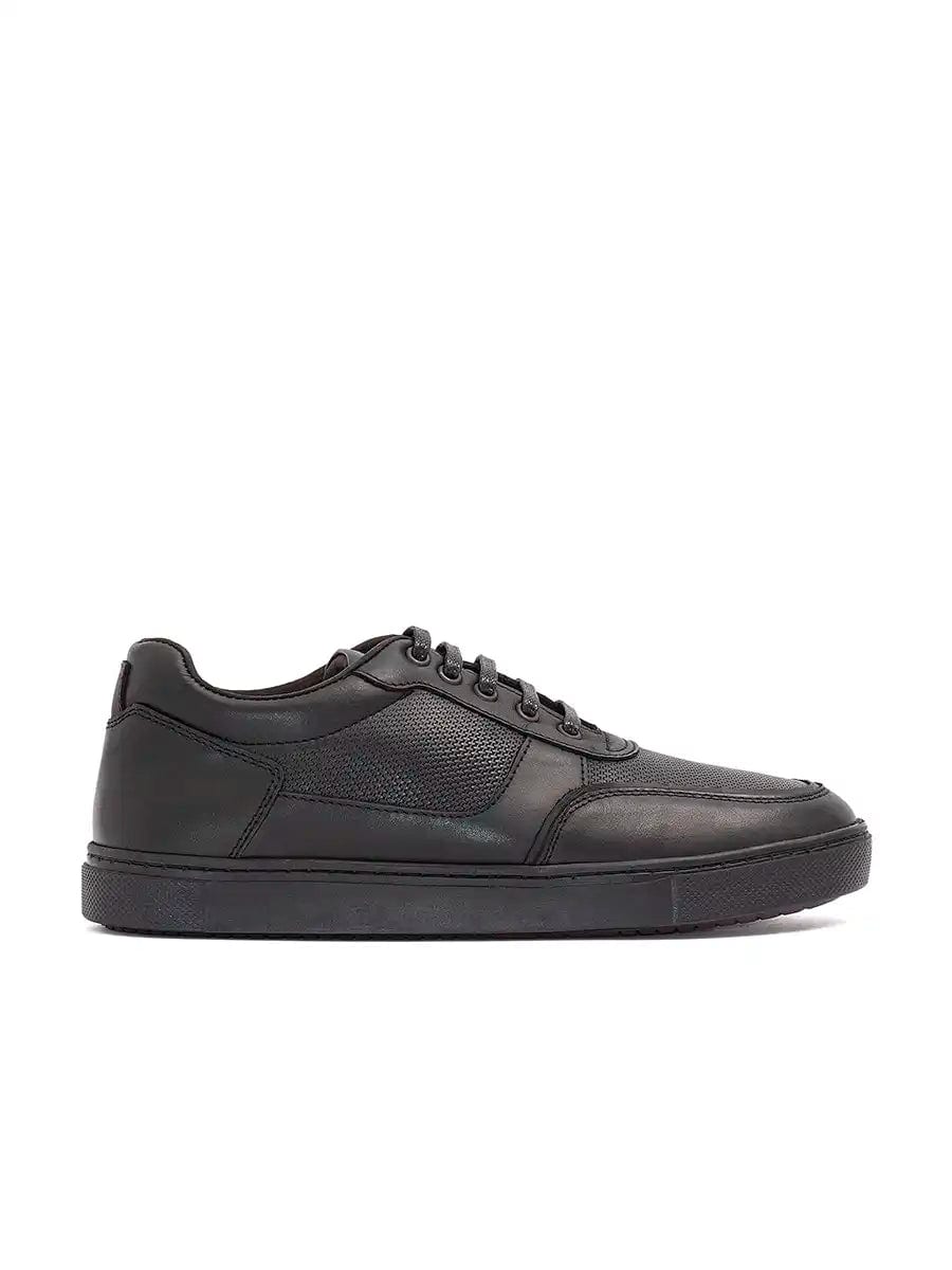 Zapato casual de cuero para hombre en color negro REF ALPE41 - imagen 1