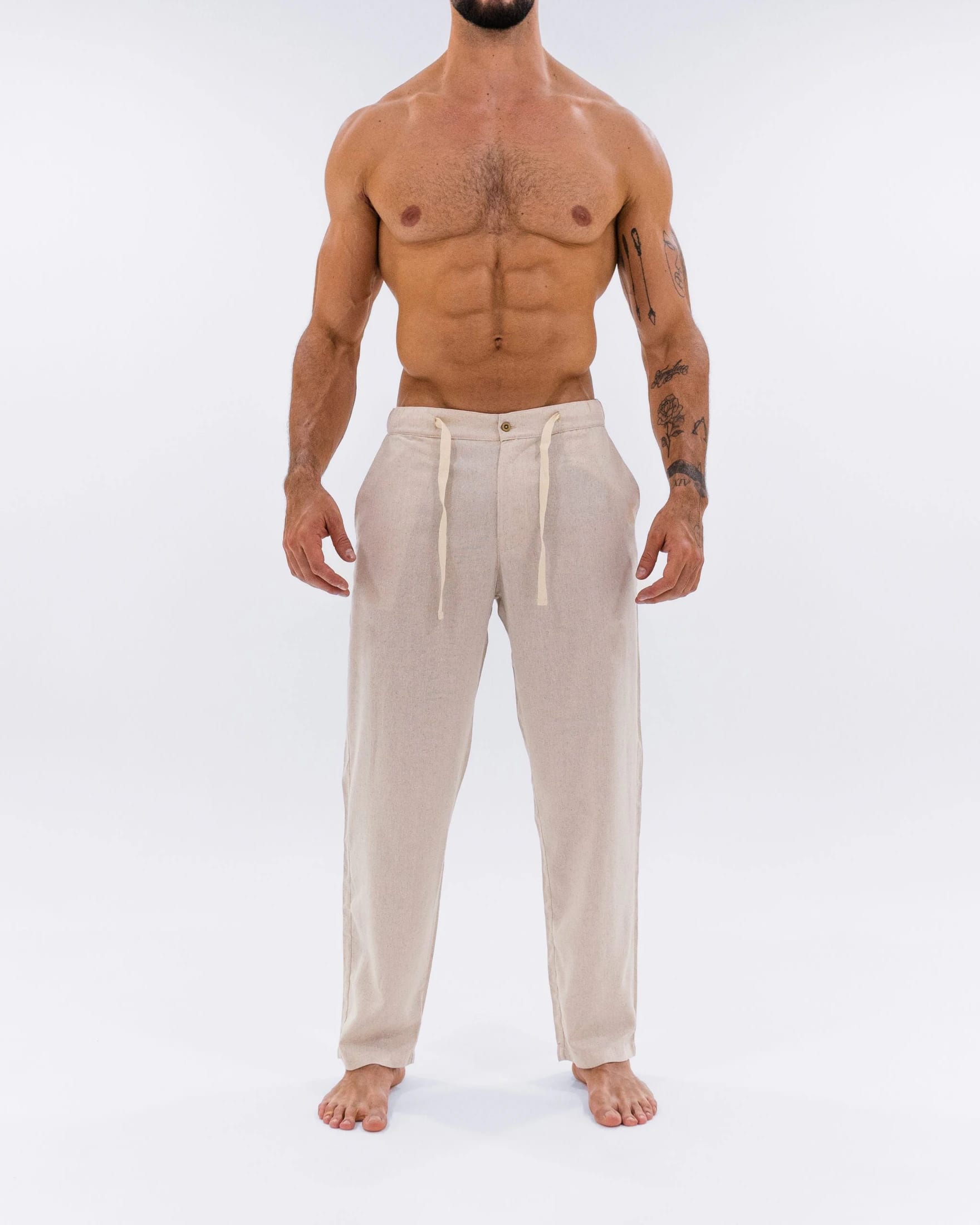 Pantalón Lino Ivory - imagen 6