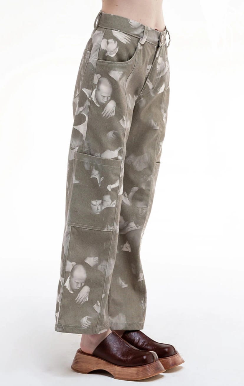 WIDE LEG CARGO TROUSERS - imagen 4