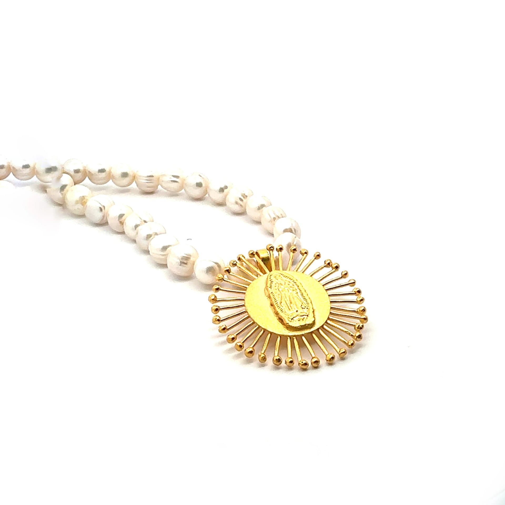 Maria Sagrario Pearl Necklace - imagen 1