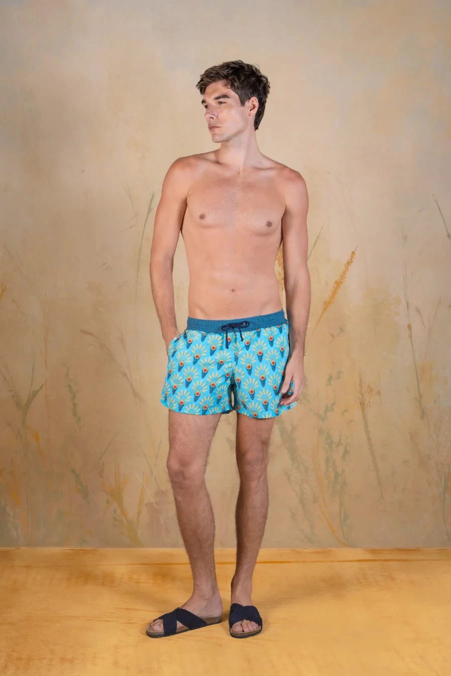 Proventus polyester swim trunks blue - imagen 1