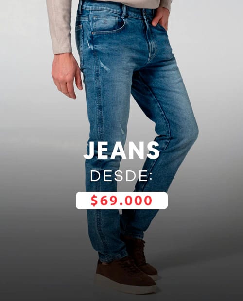 Venta cruzada – Hombre – Jeans desde $69000 - imagen 1