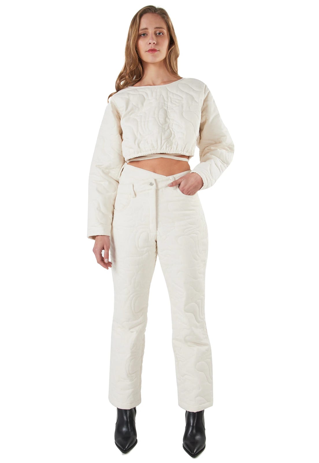 Claude Puffy Shirt Cream - imagen 6