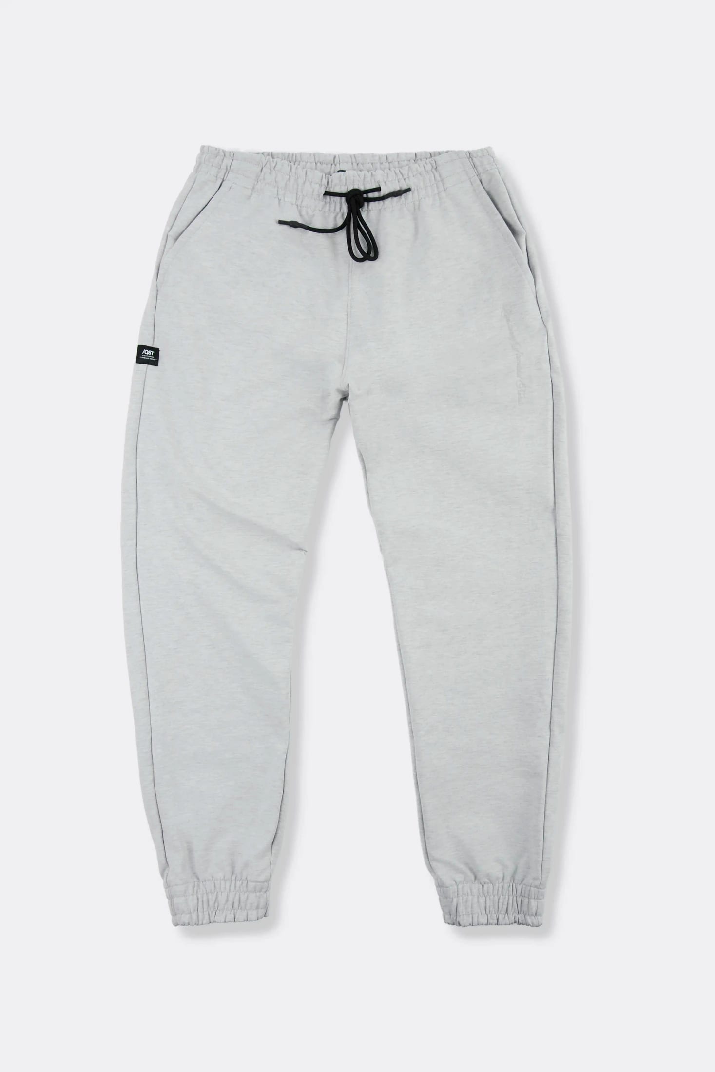 PANTALON JOGG COLOR GRIS JASPE CLARO - imagen 1