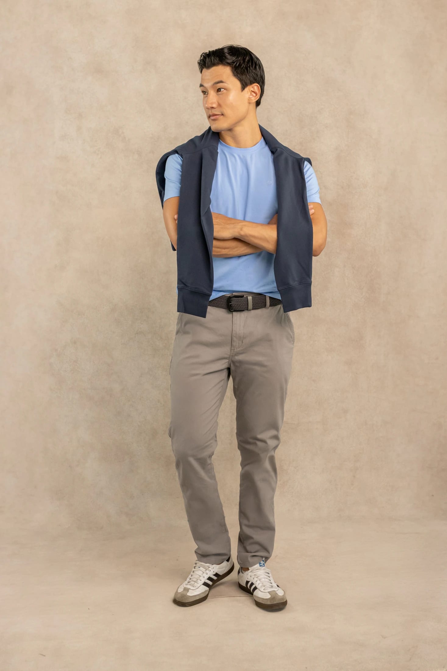 Halfzip Antimanchas Dark Blue - imagen 2