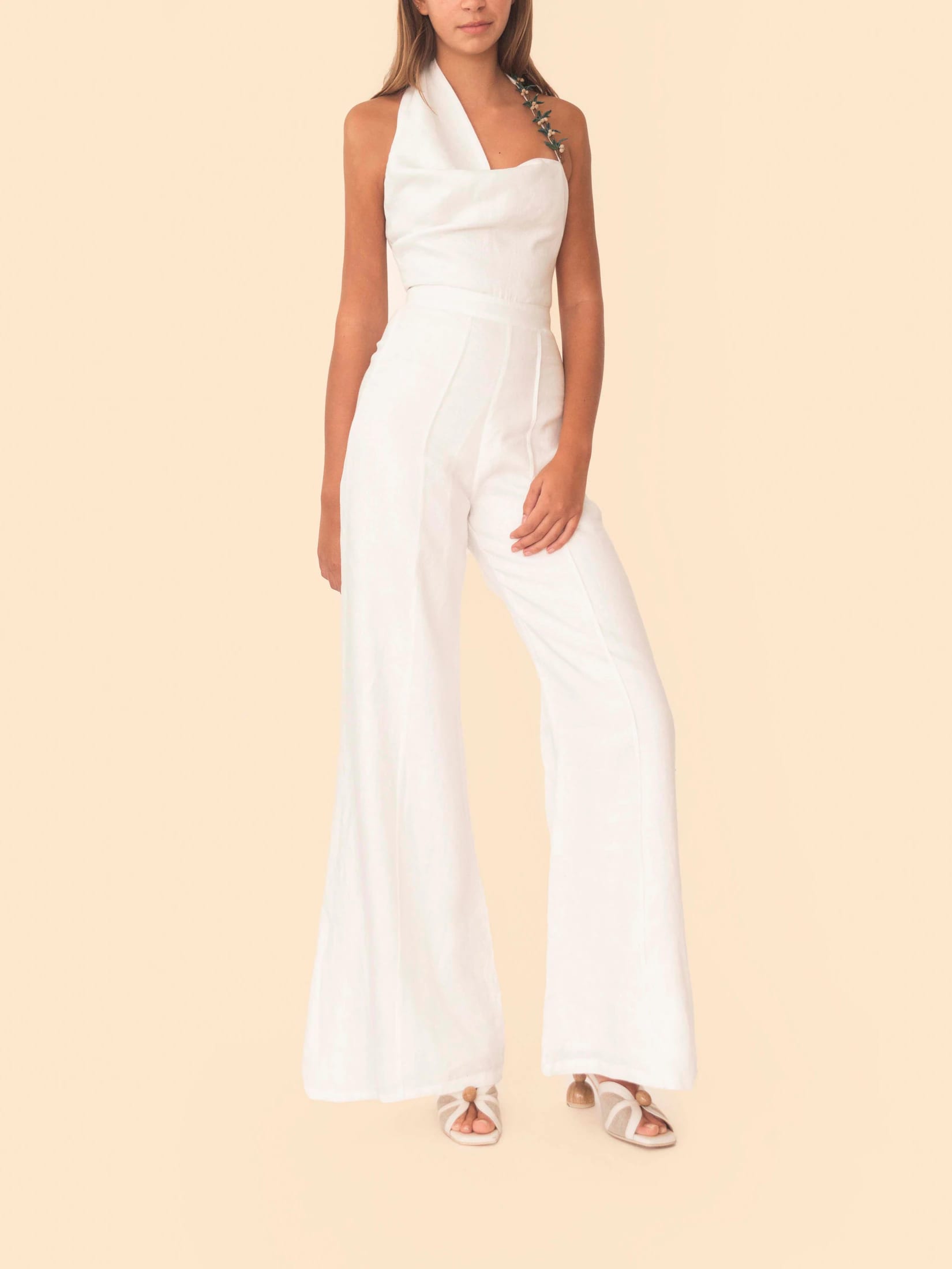 ZANE JUMPSUIT IVORY - imagen 7