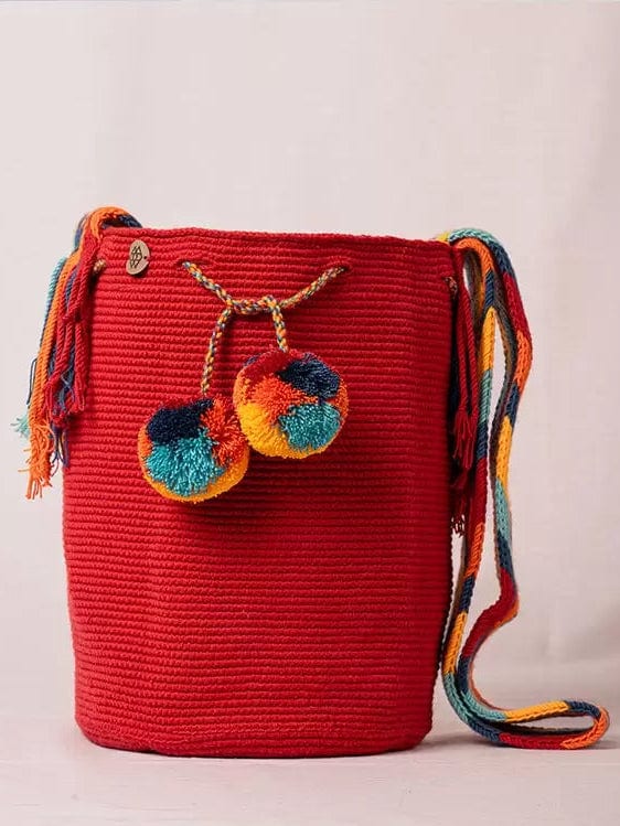 Mochila Dos Borlas Normal - imagen 12