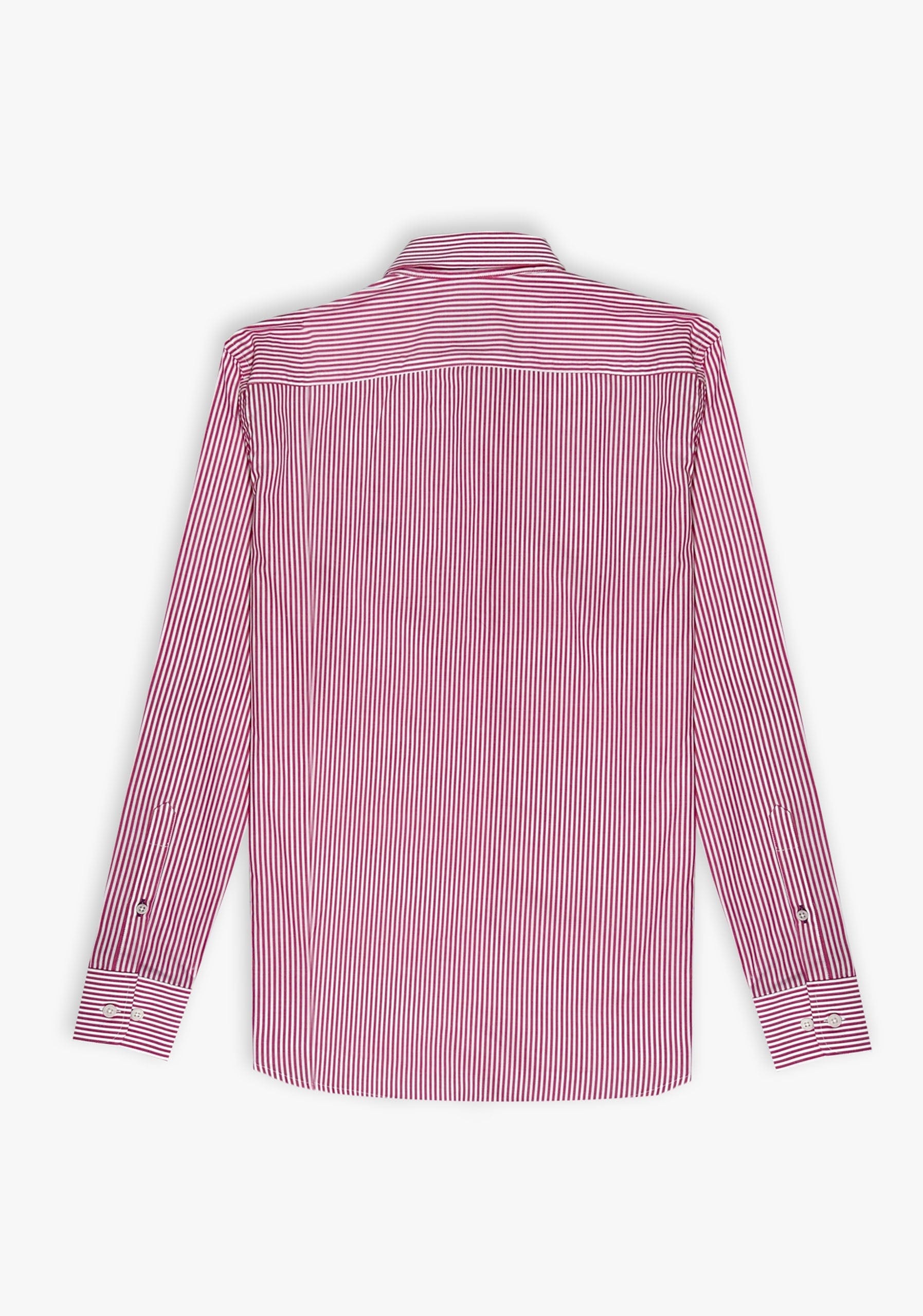 Camisa Whitman Líneas Fucsia-Blanco - imagen 2
