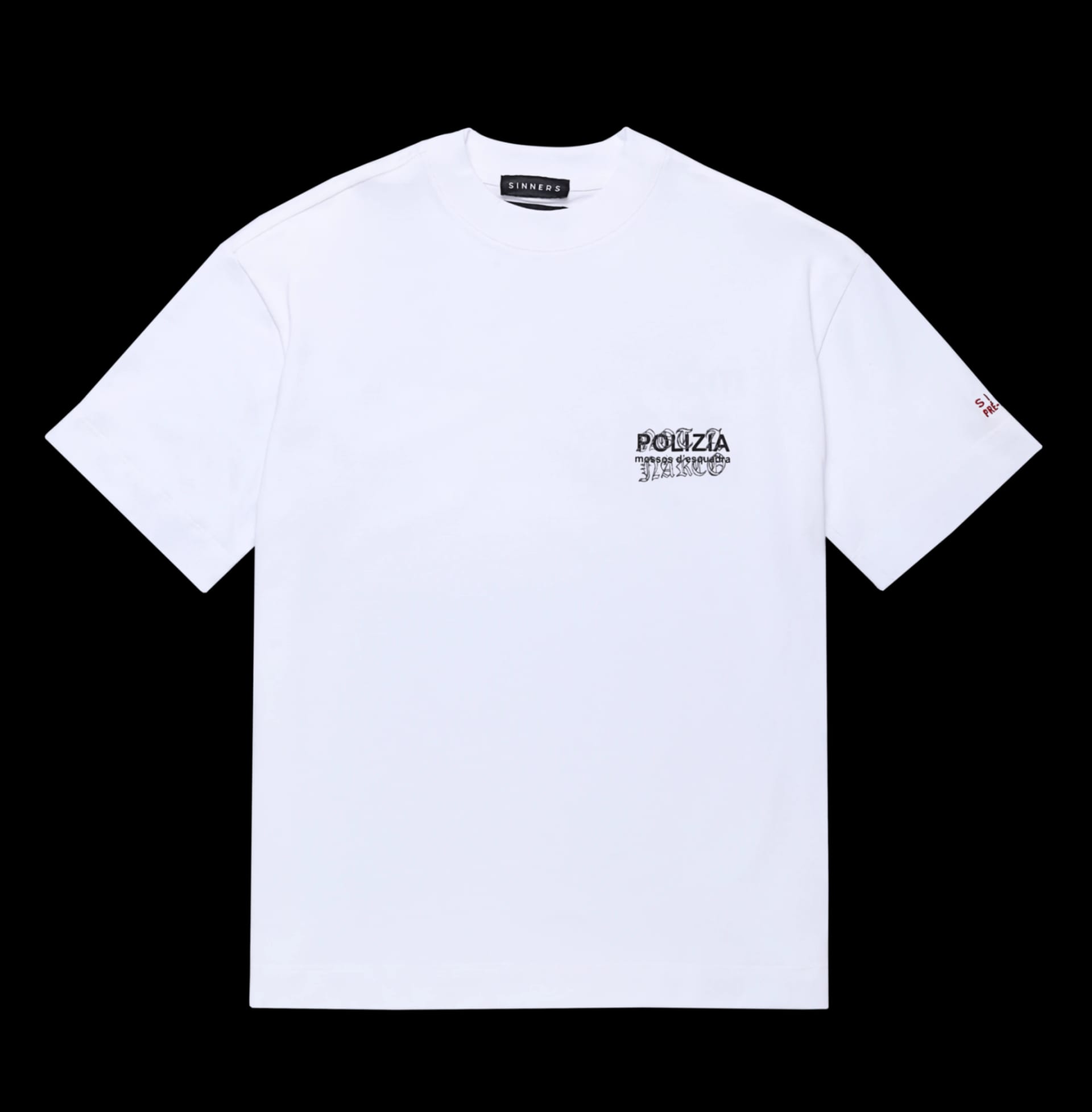 POLIZIA WHITE T-SHIRT - imagen 3