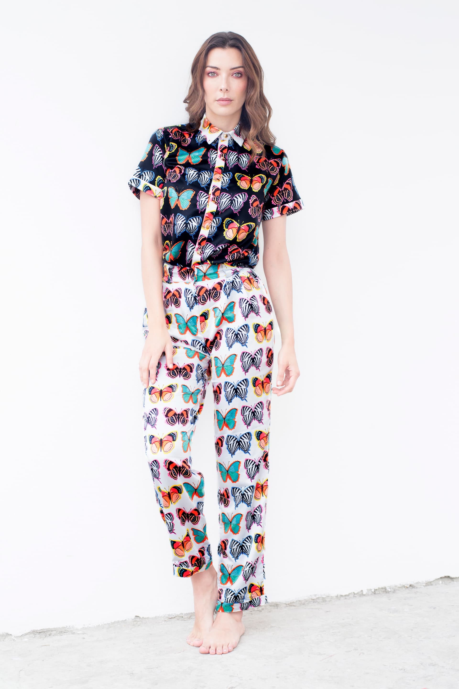 Pantalón Tierra de Mariposas Blanco - imagen 3