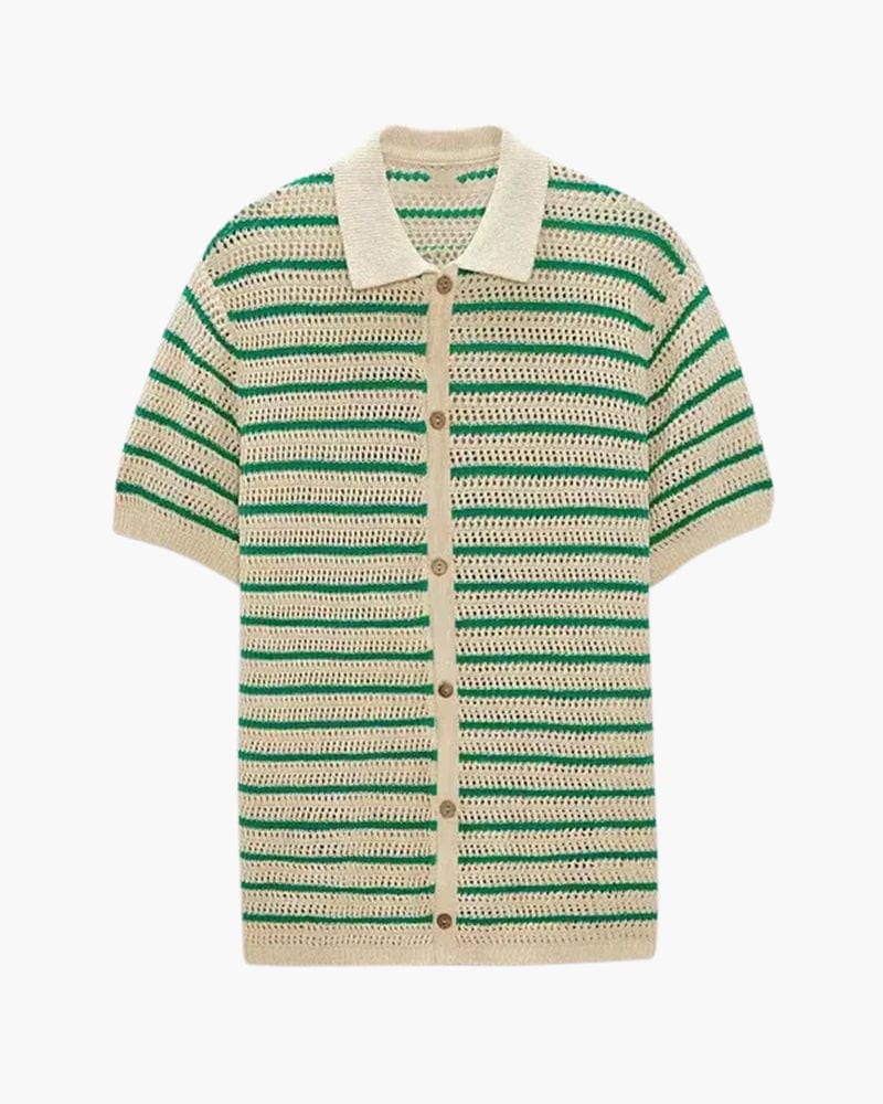Marbella - Knitted Button Shirt - imagen 1