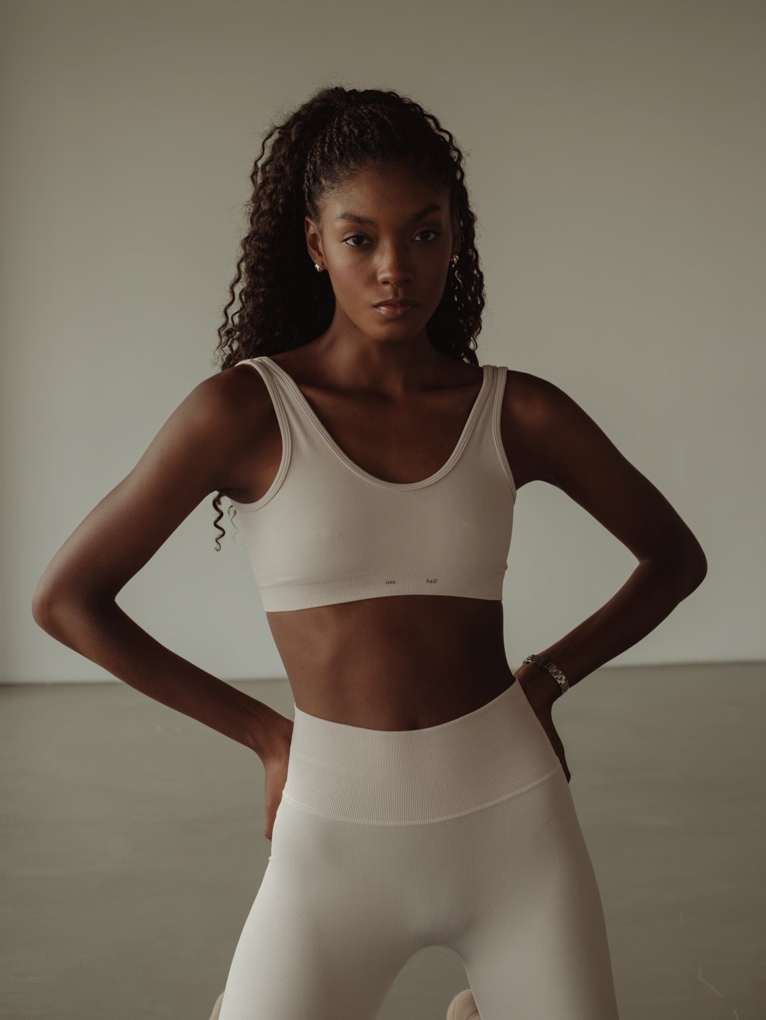ELEMENTAL FIT SEAMLESS TOP - NATURAL - imagen 8