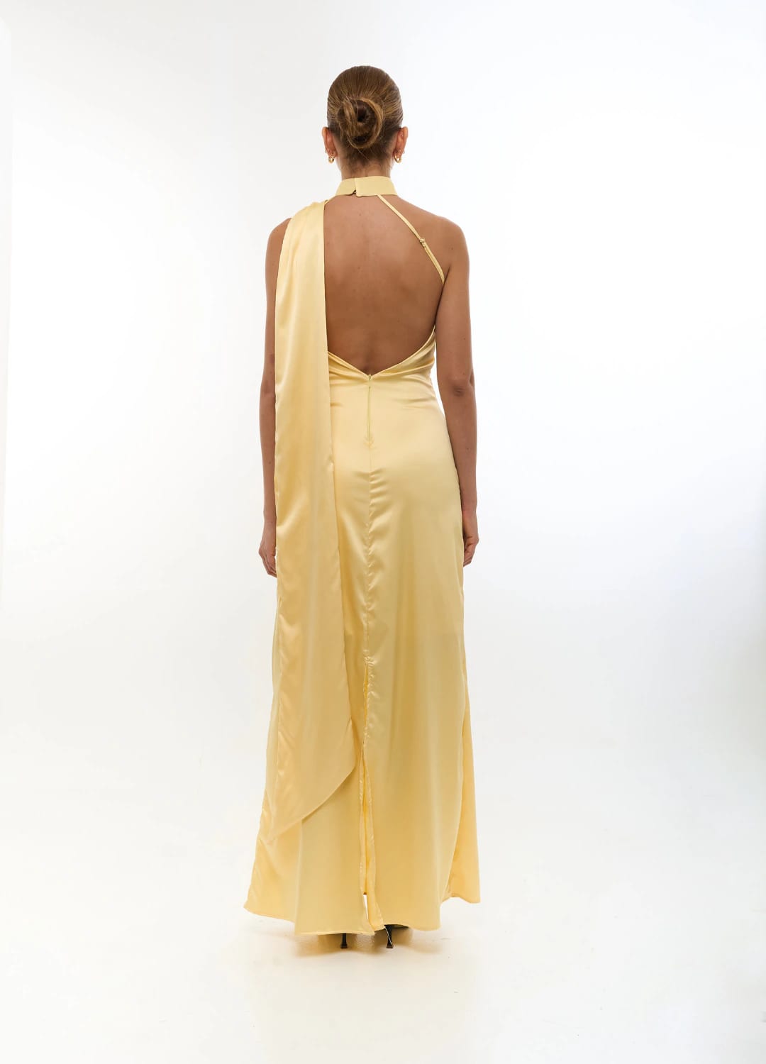 Vestido Maid Of Honor Amarillo - imagen 3