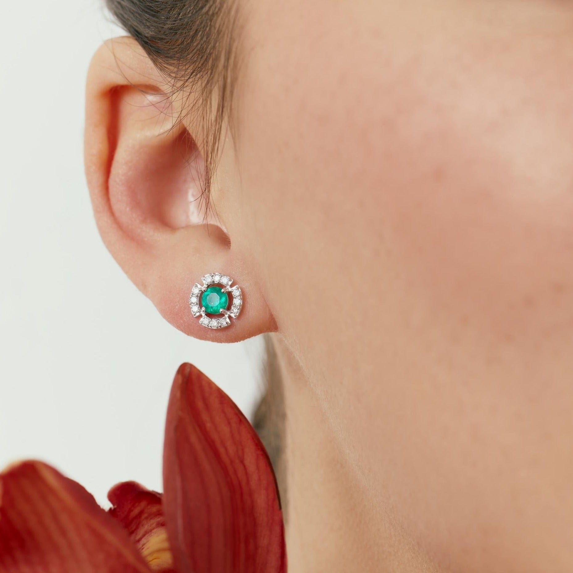 Arete Green rose - imagen 4