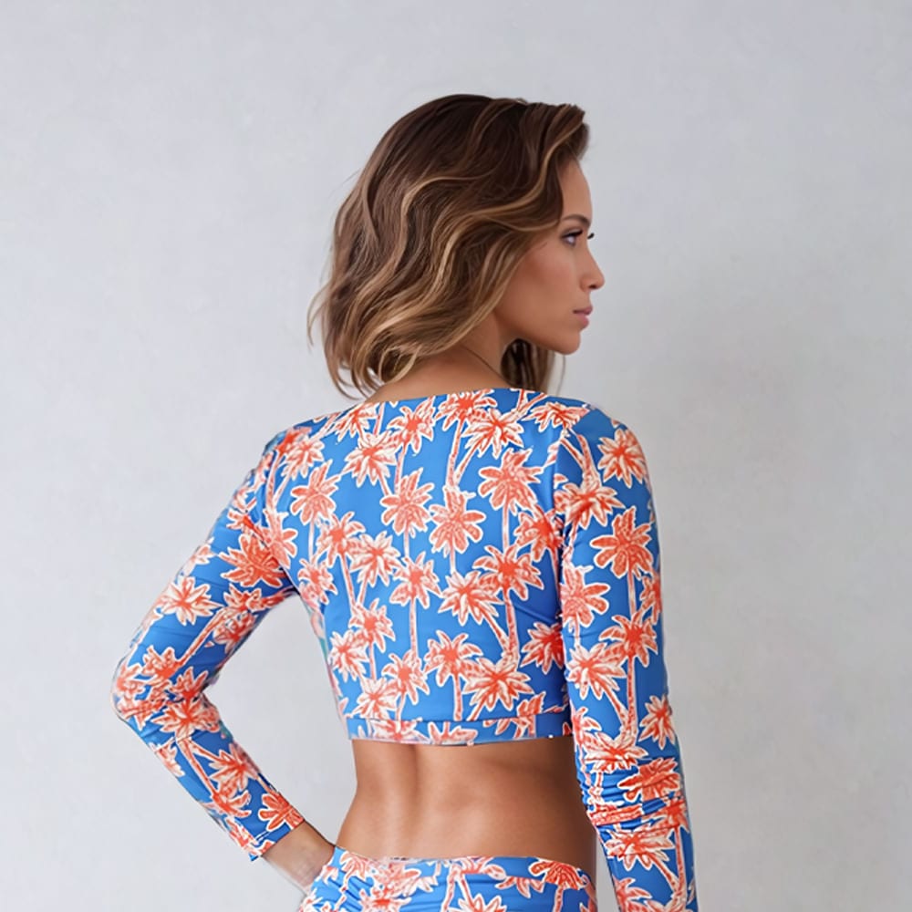 Top Vestido de Baño Manga Larga Mireia - imagen 2