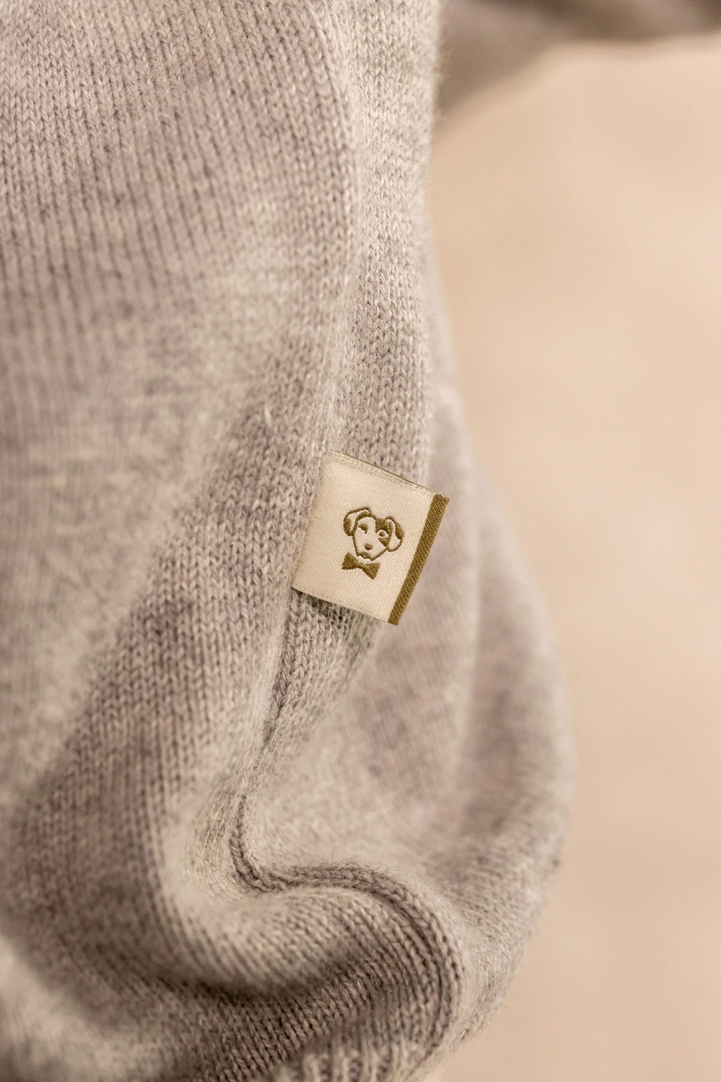 Halfzip Algodon Peinado Antiarrugas Gris Claro - imagen 3