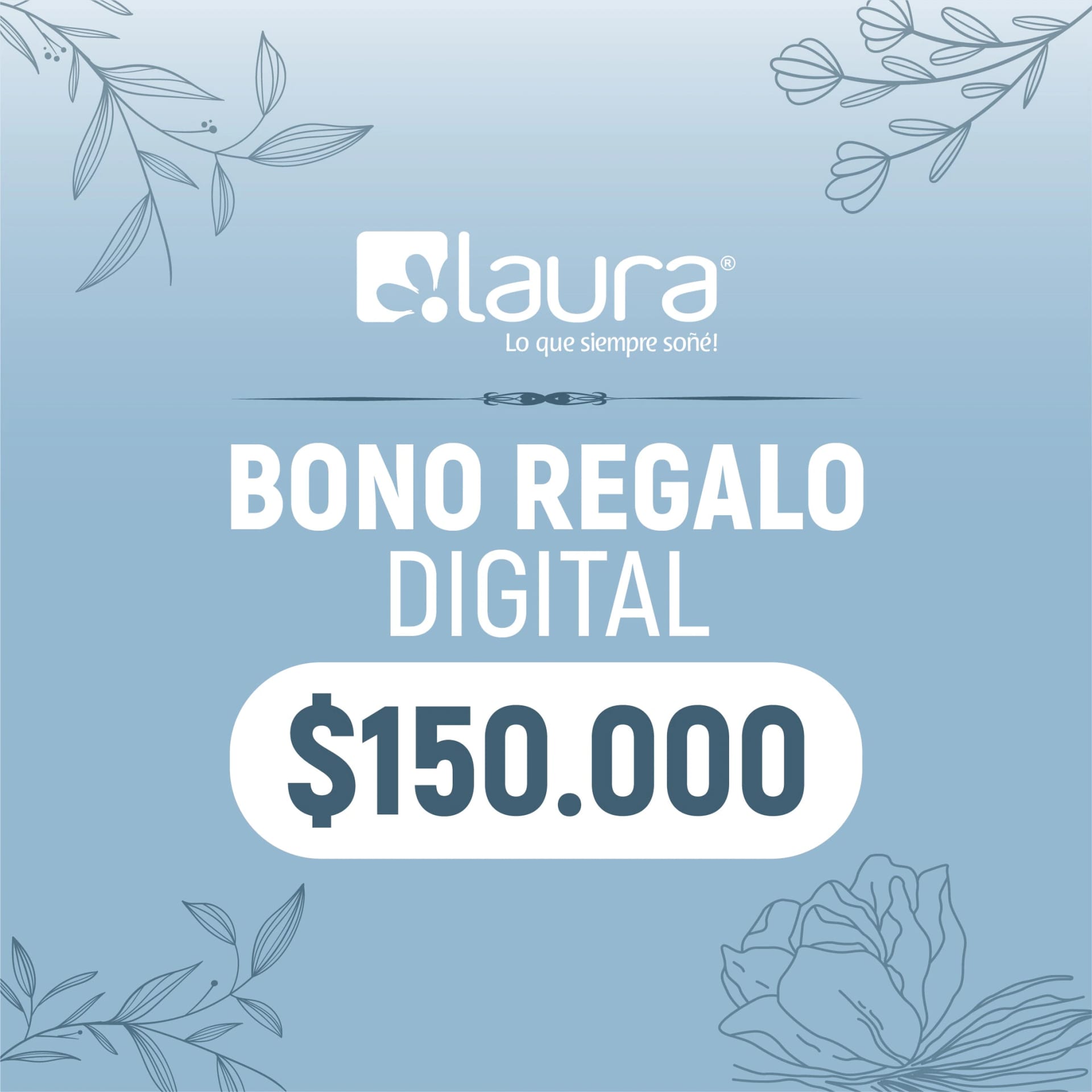 BONO DE REGALO DIGITAL $150.000 - imagen 1