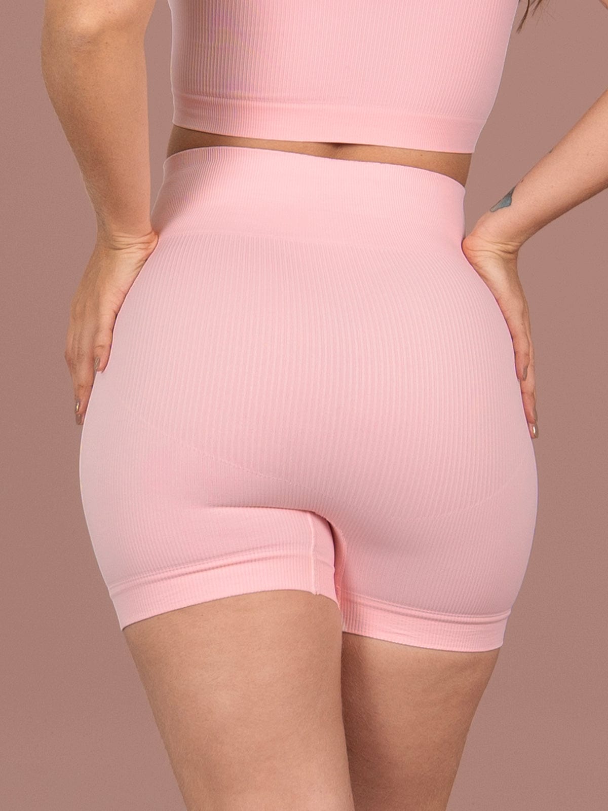 Ela short set seamless rosado - imagen 6