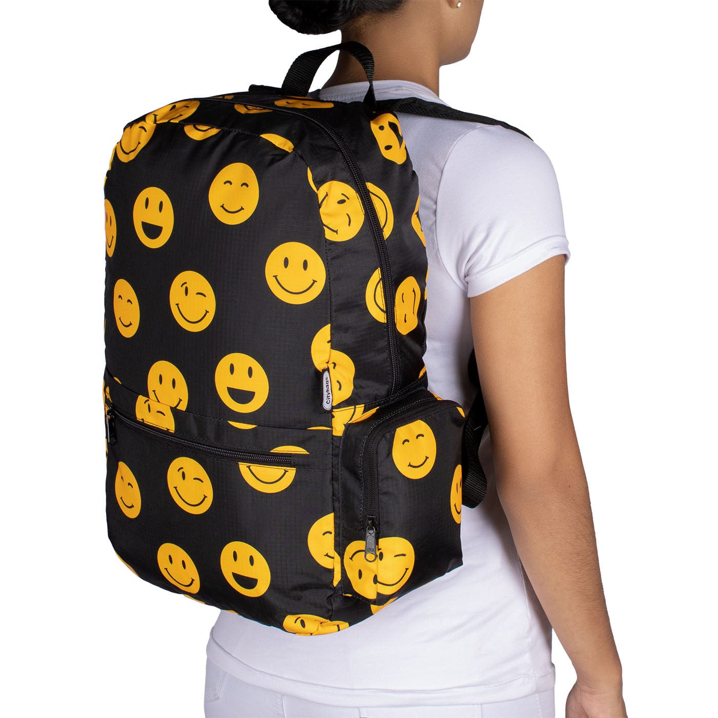 Morral Plegable ULTRA Estampado Happy Citybags Multicolor - imagen 3