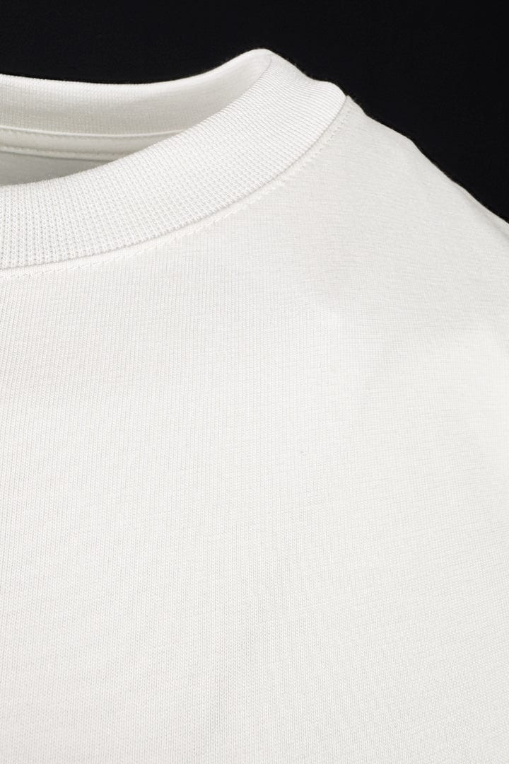 Camiseta marfil oso bordado - imagen 3