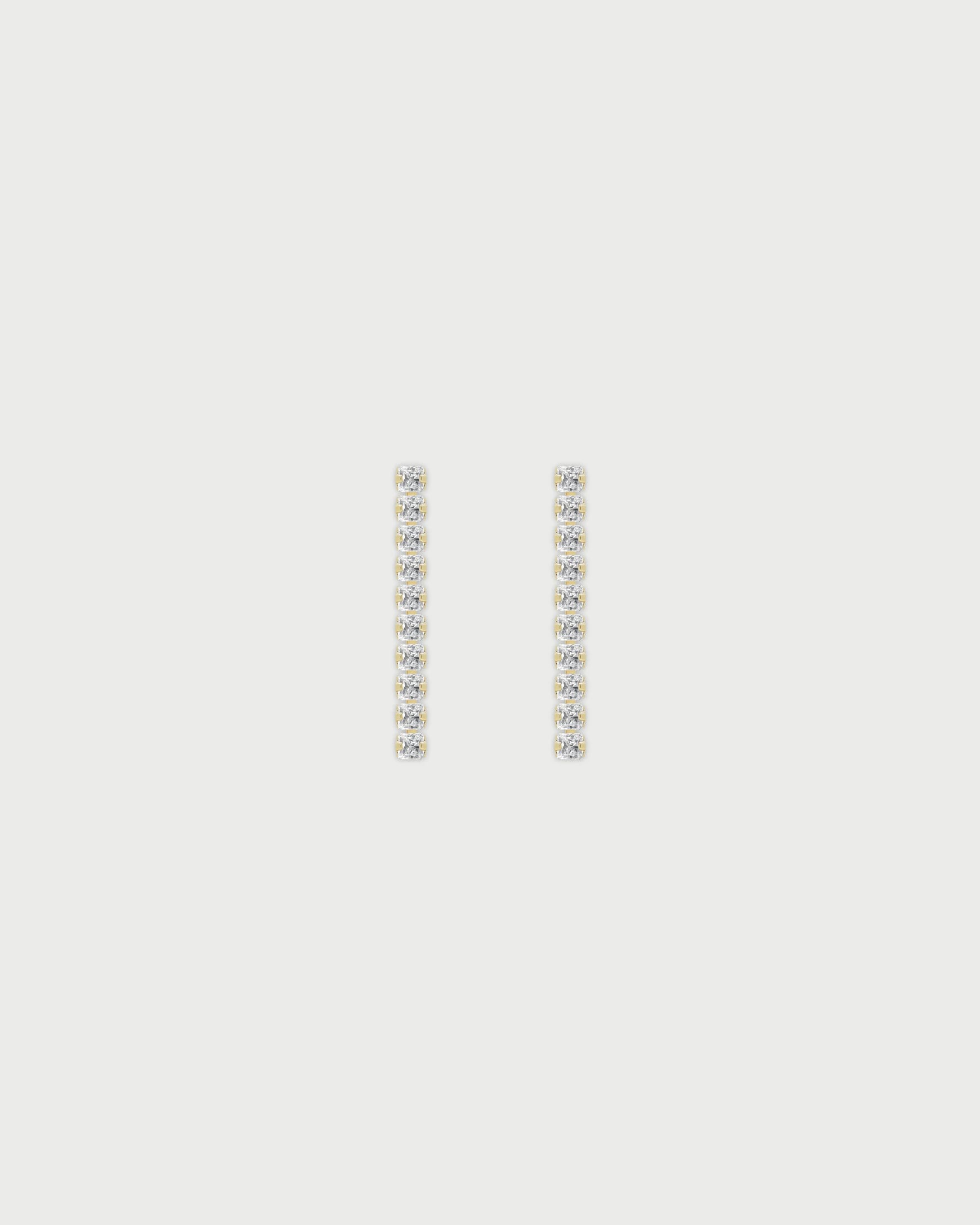 Aretes Midi Cristales - imagen 1