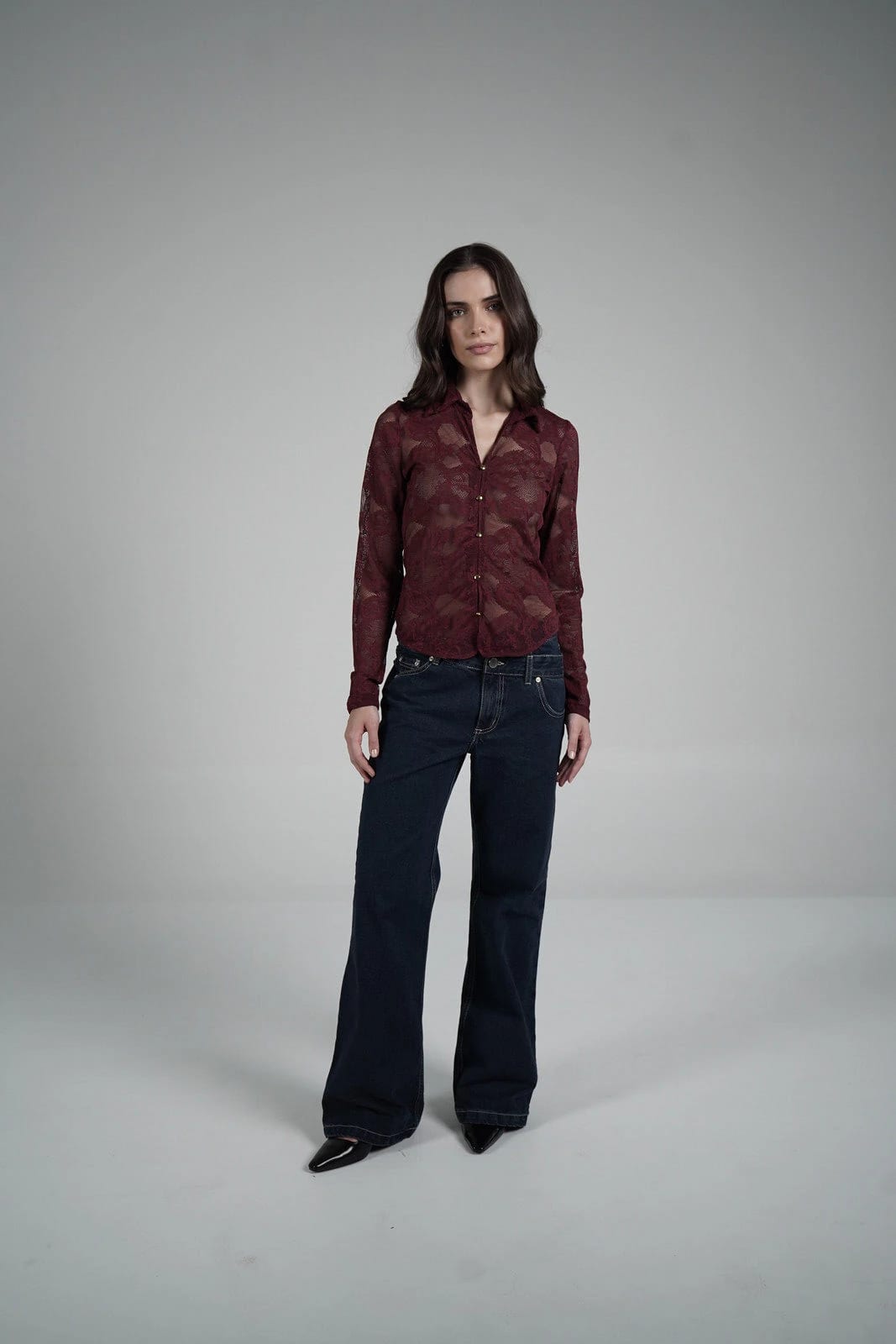 Lace Blouse (Vino) - imagen 5