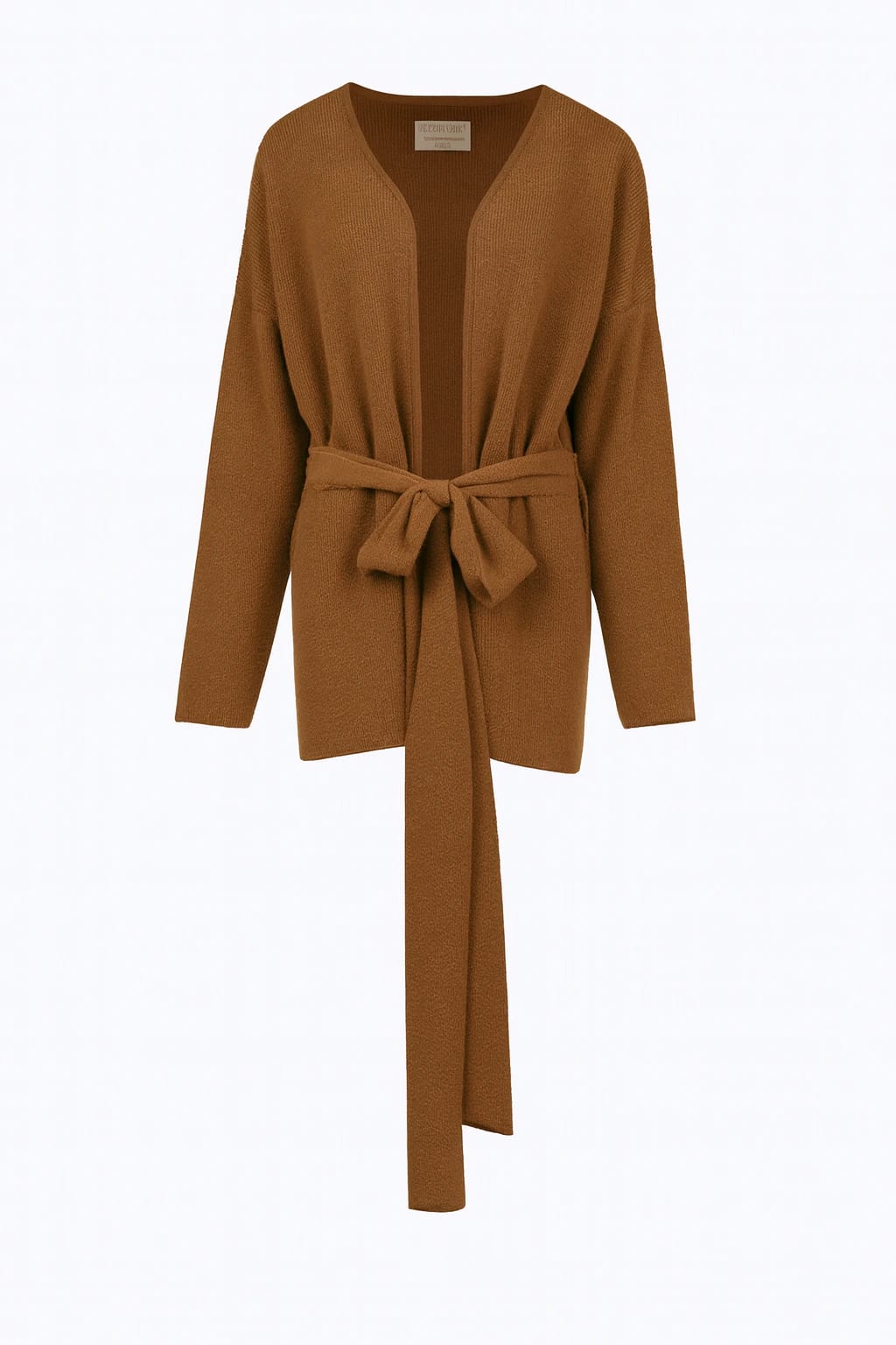 CHERRY FLUFFY KNIT CARDIGAN - imagen 2