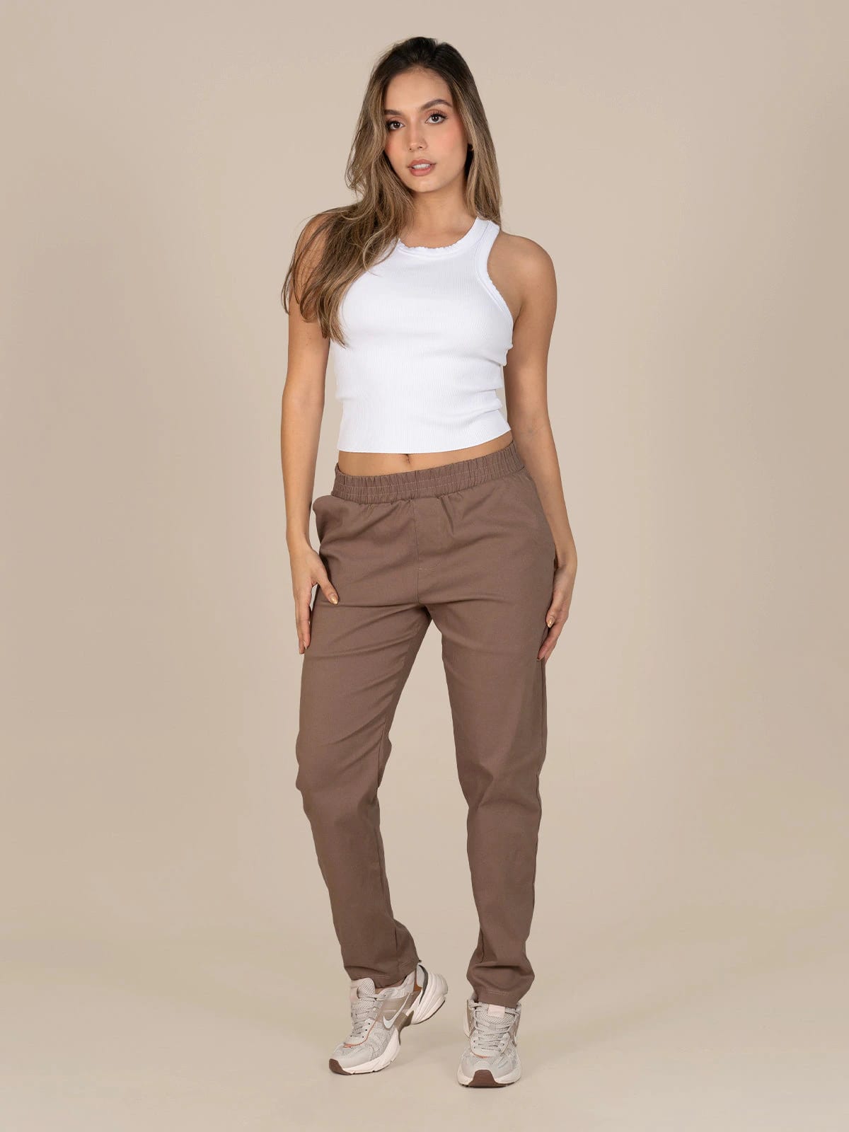 Pantalon samu bengalina cafe - imagen 2