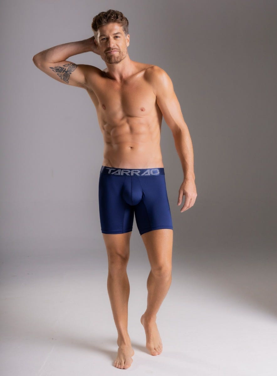 BOXER LARGO MICROFIBRA MALLA - imagen 5