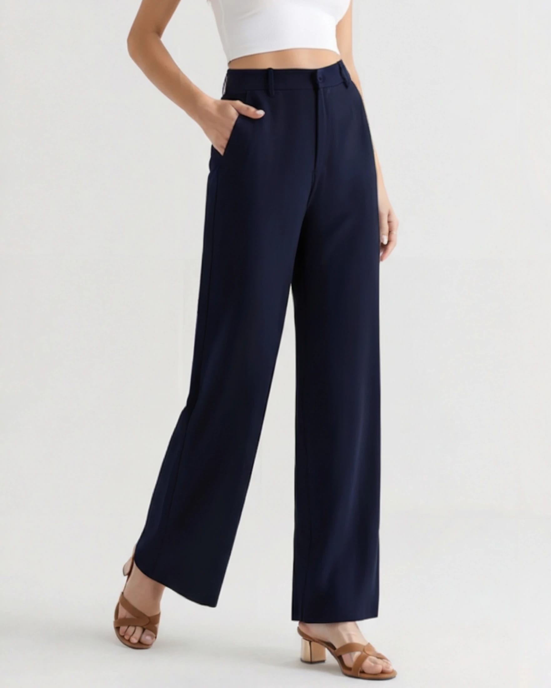 Serena Wide-Leg Trousers - imagen 3