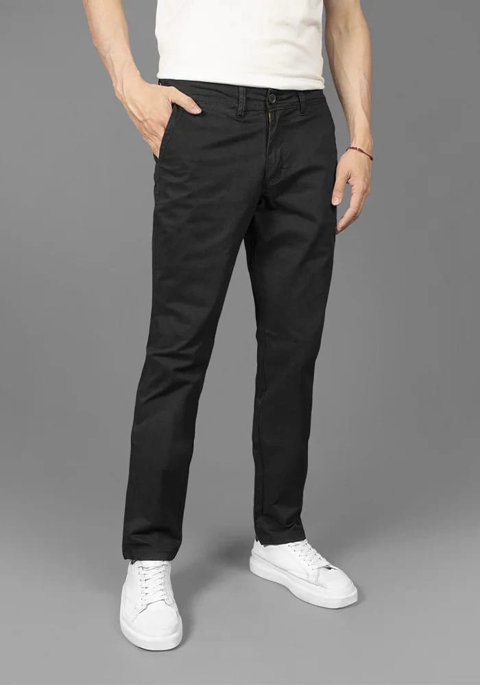 Pantalón en Dril Para Hombre, Colores Clásicos - imagen 2