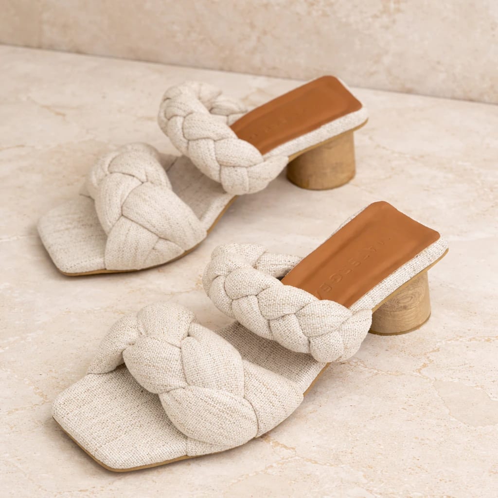 Green Vetra Braided Sandals - imagen 1