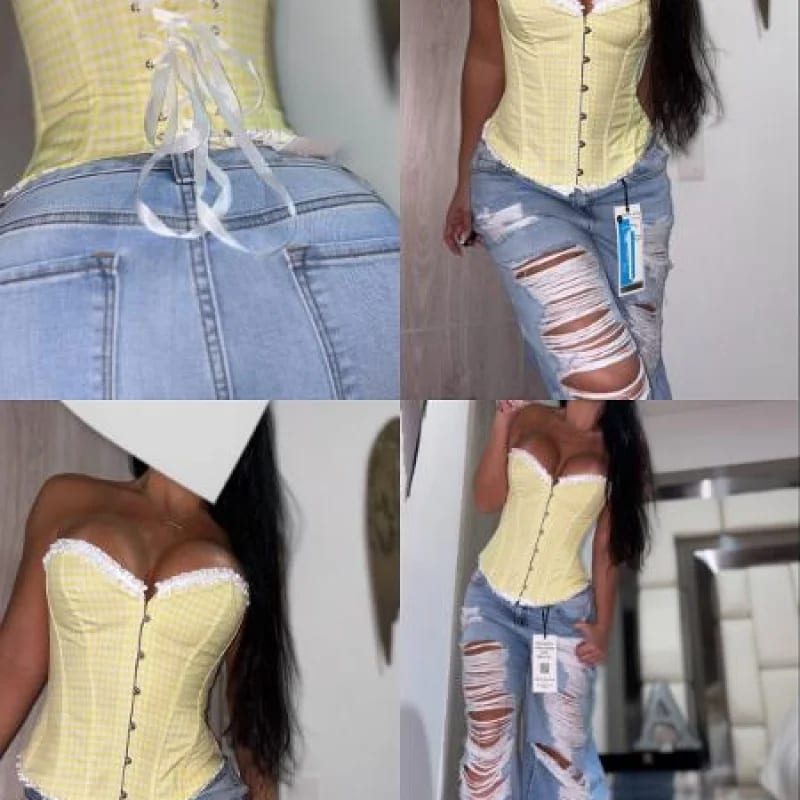 BRALETTE AMARILLO STRAPLE - imagen 2