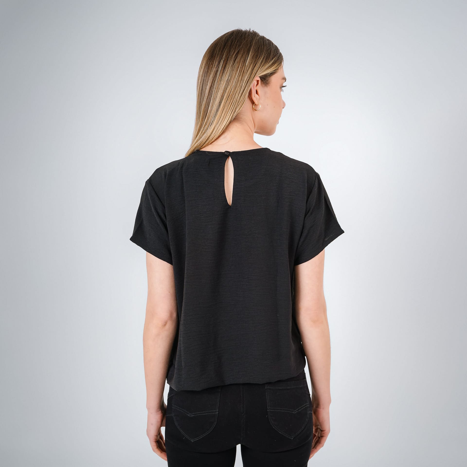 Blusa Cuello Redondo Manga Corta - imagen 7