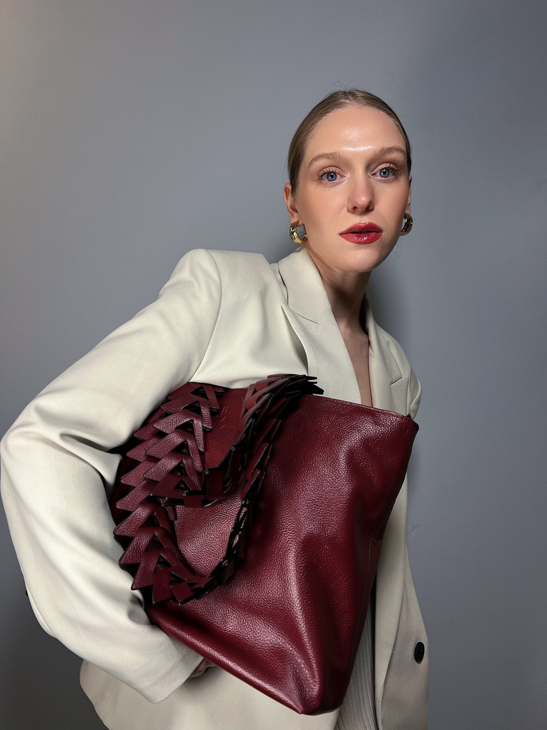 Caro laptop Tote Vinotinto 14" - imagen 2