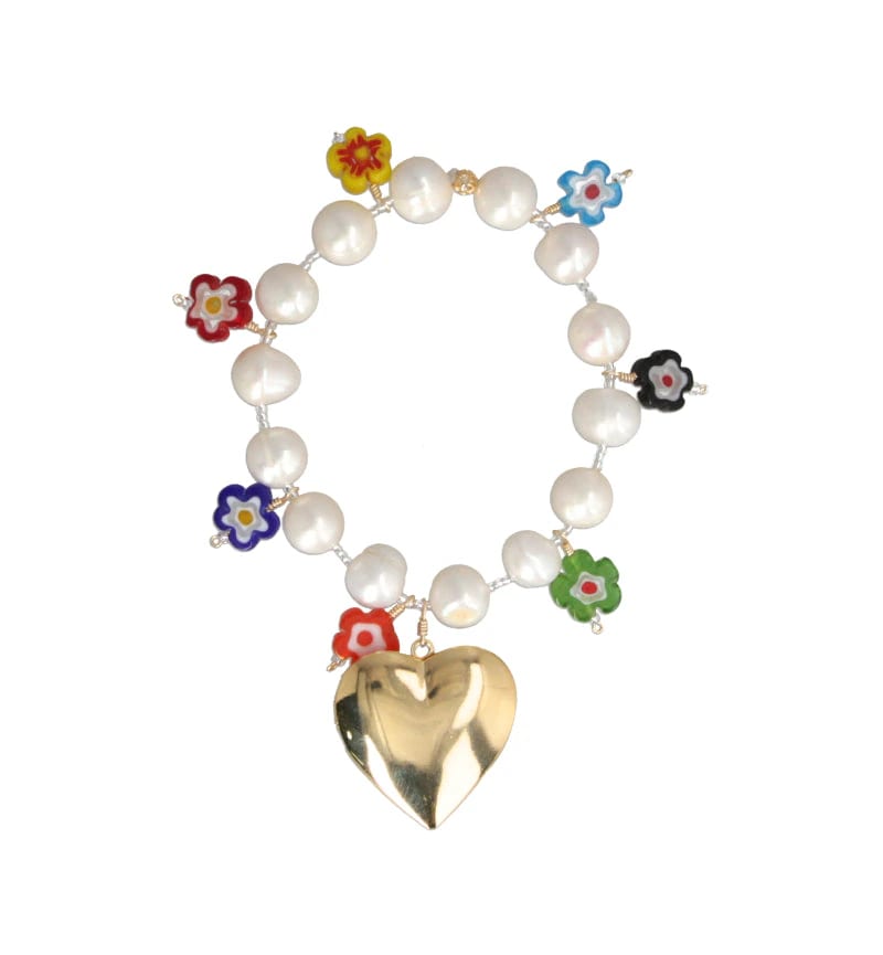 Pulsera Perlada Relicario - imagen 1