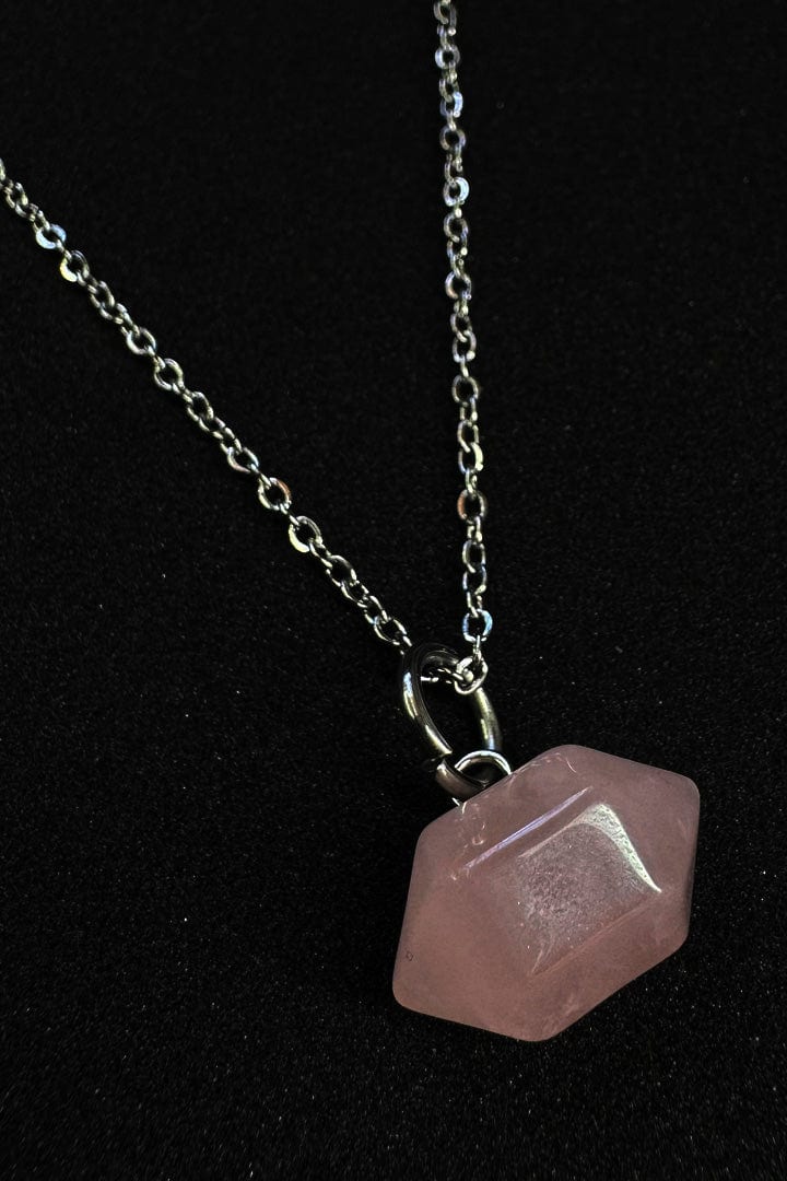Cadena cuarzo rosa - imagen 3