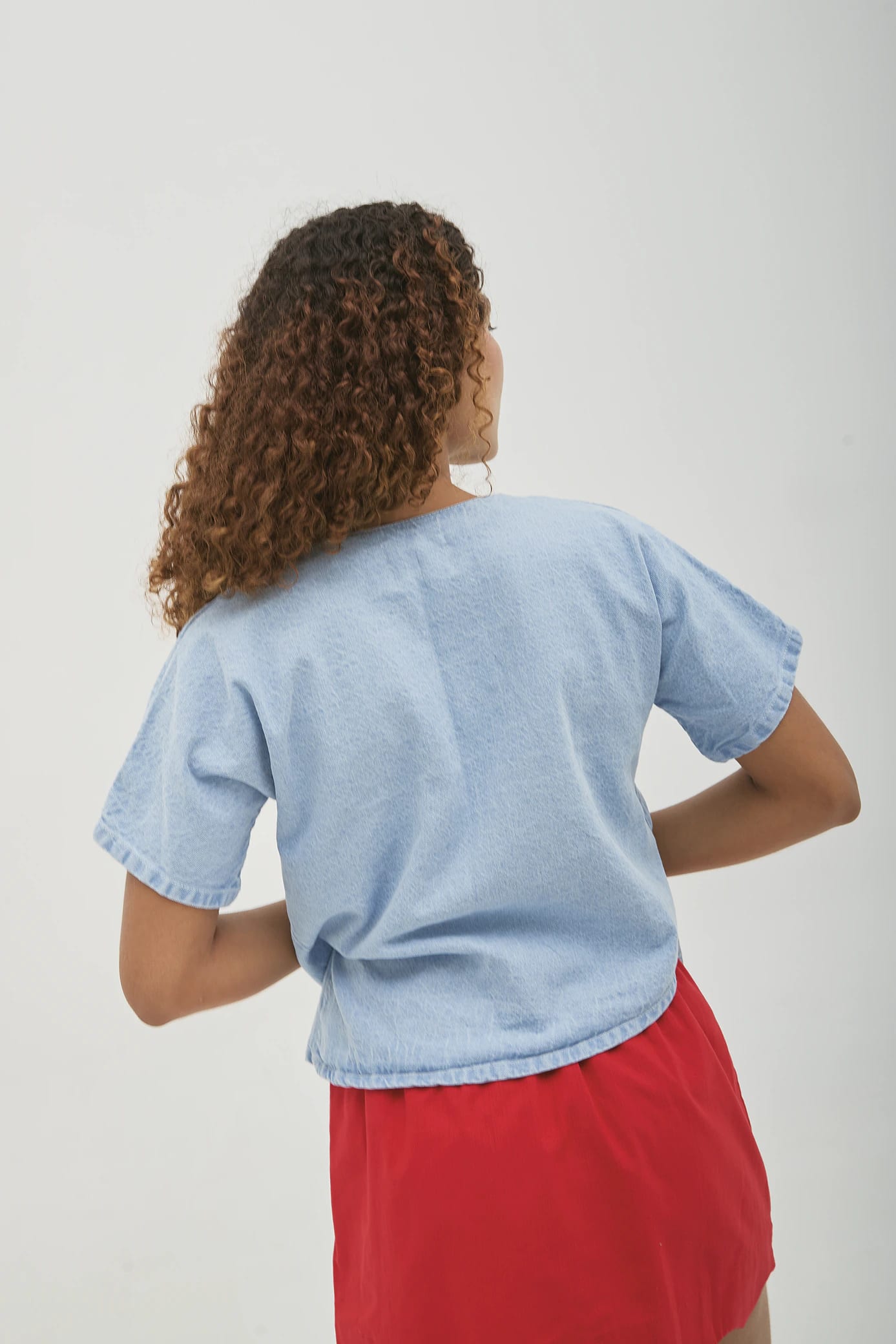 Ola Top Denim - imagen 3