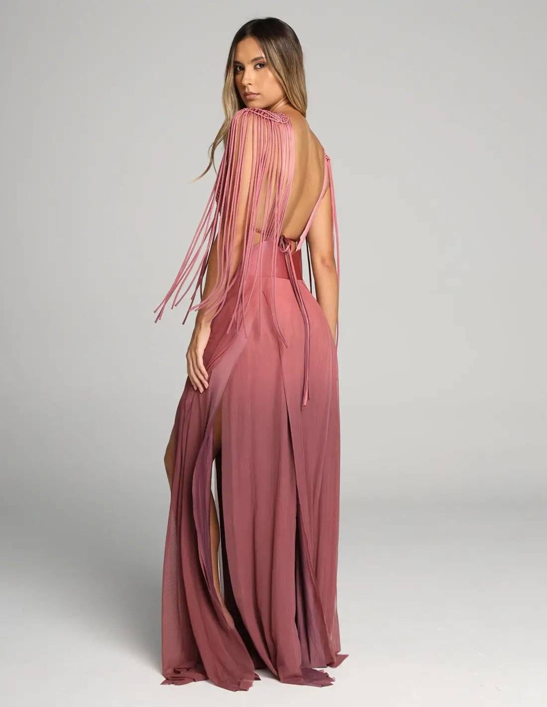Vestido Hera Pink Rose - imagen 2