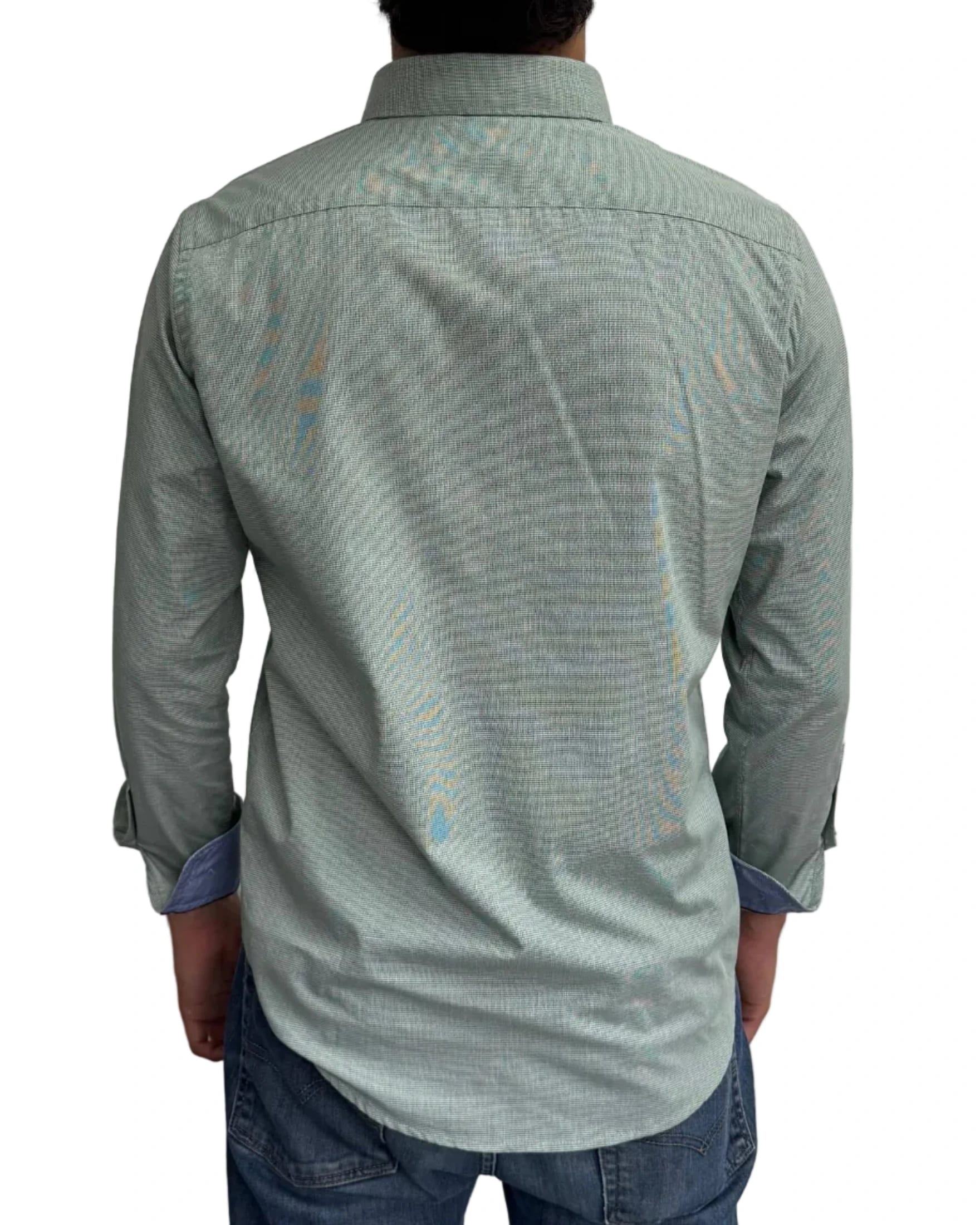 Camisa Punteado Verde - imagen 5