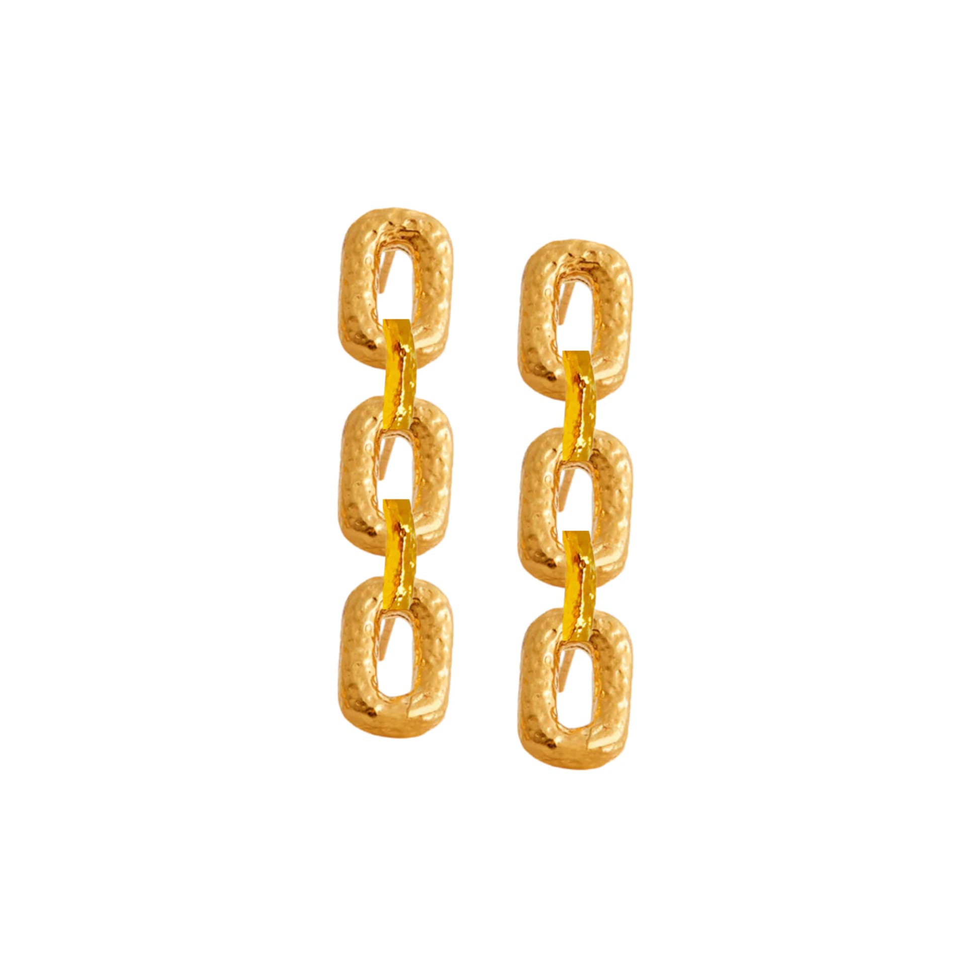 Connected Mini Link Earrings - imagen 1