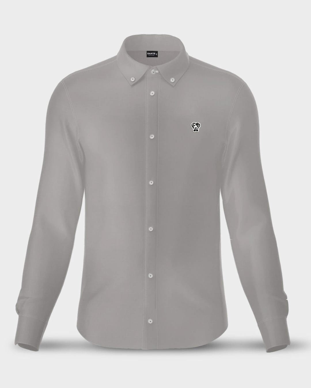 Camisa Antimanchas Oxford Gris - Talla Slim - imagen 5